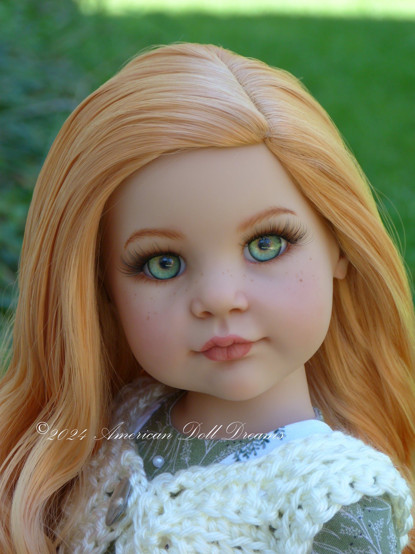 Meadow OOAK Custom Gotz 19.5 Inch Doll Hannah Repaint