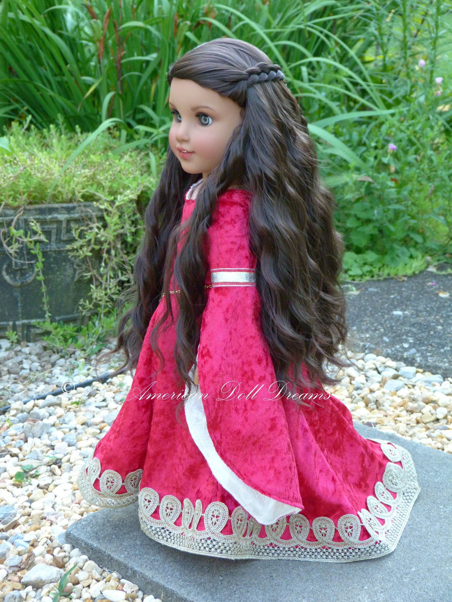 OOAK American Girl 18 Inch Doll Custom Chloe Medieval Princess