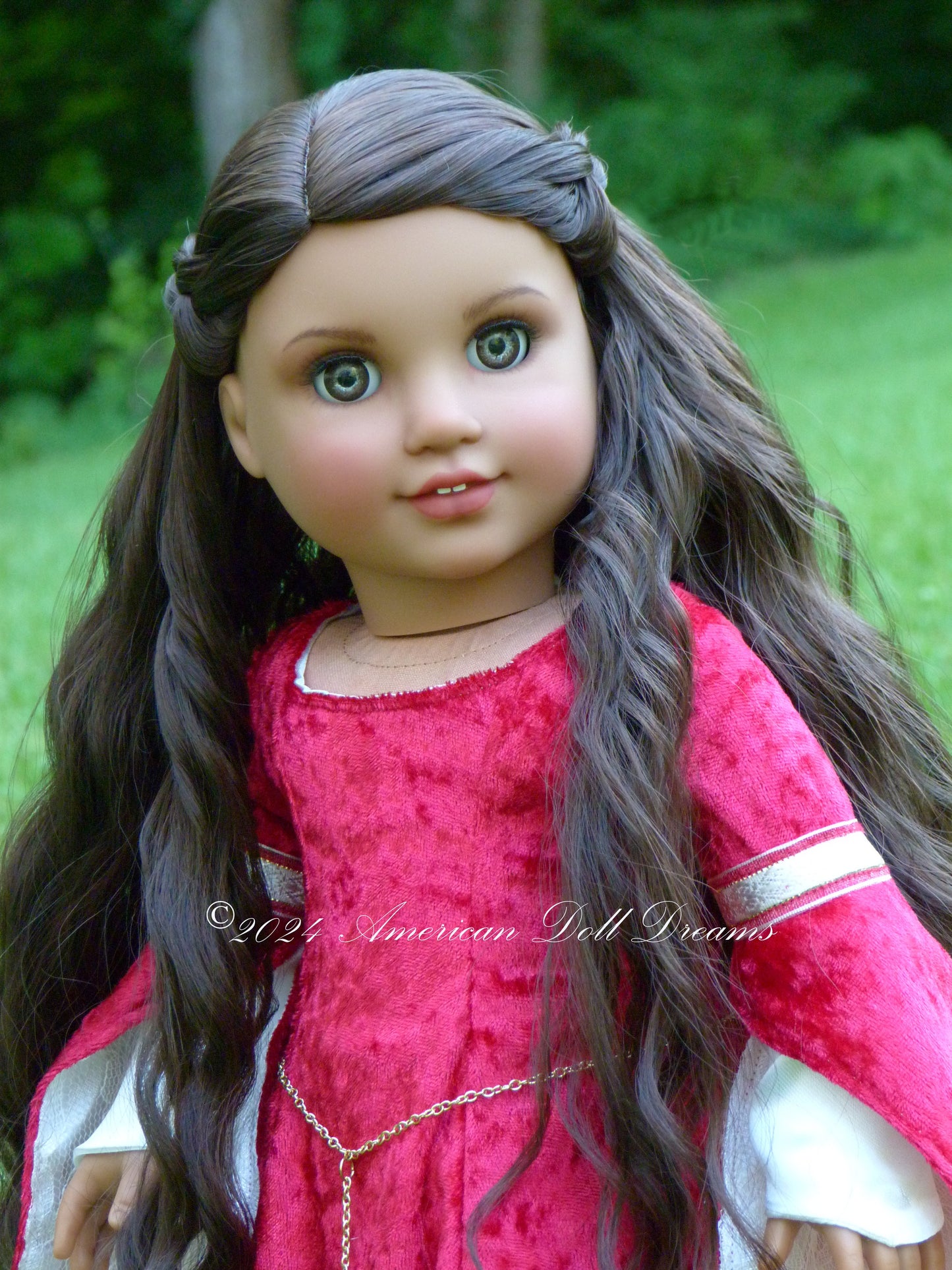 OOAK American Girl 18 Inch Doll Custom Chloe Medieval Princess