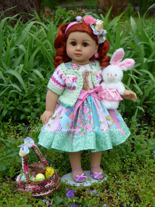 Easter Ensemble for 18 Inch American Doll