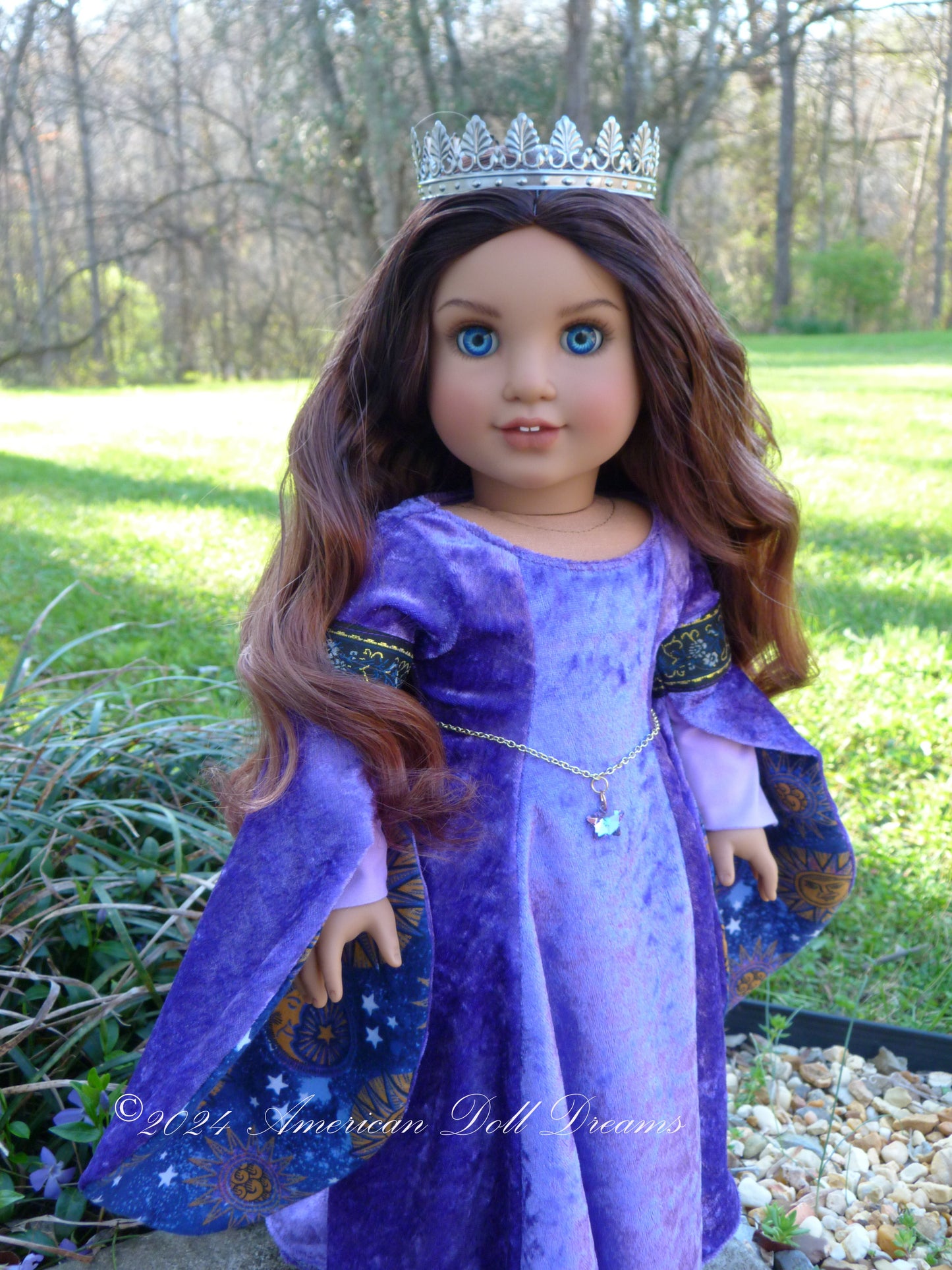 OOAK American Girl 18 Inch Doll Custom Medieval Princess Diana