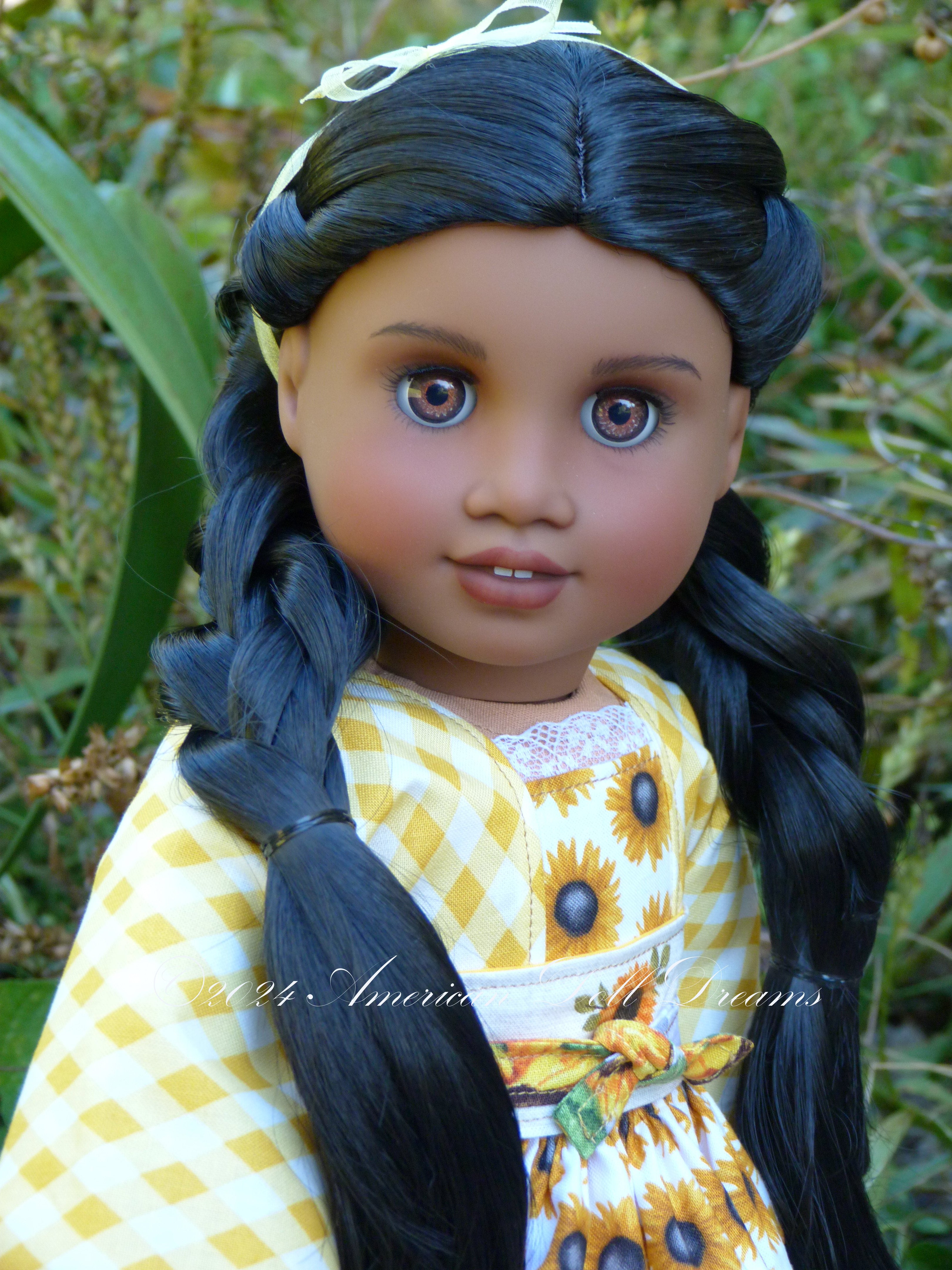 Ooak American factory Girl doll