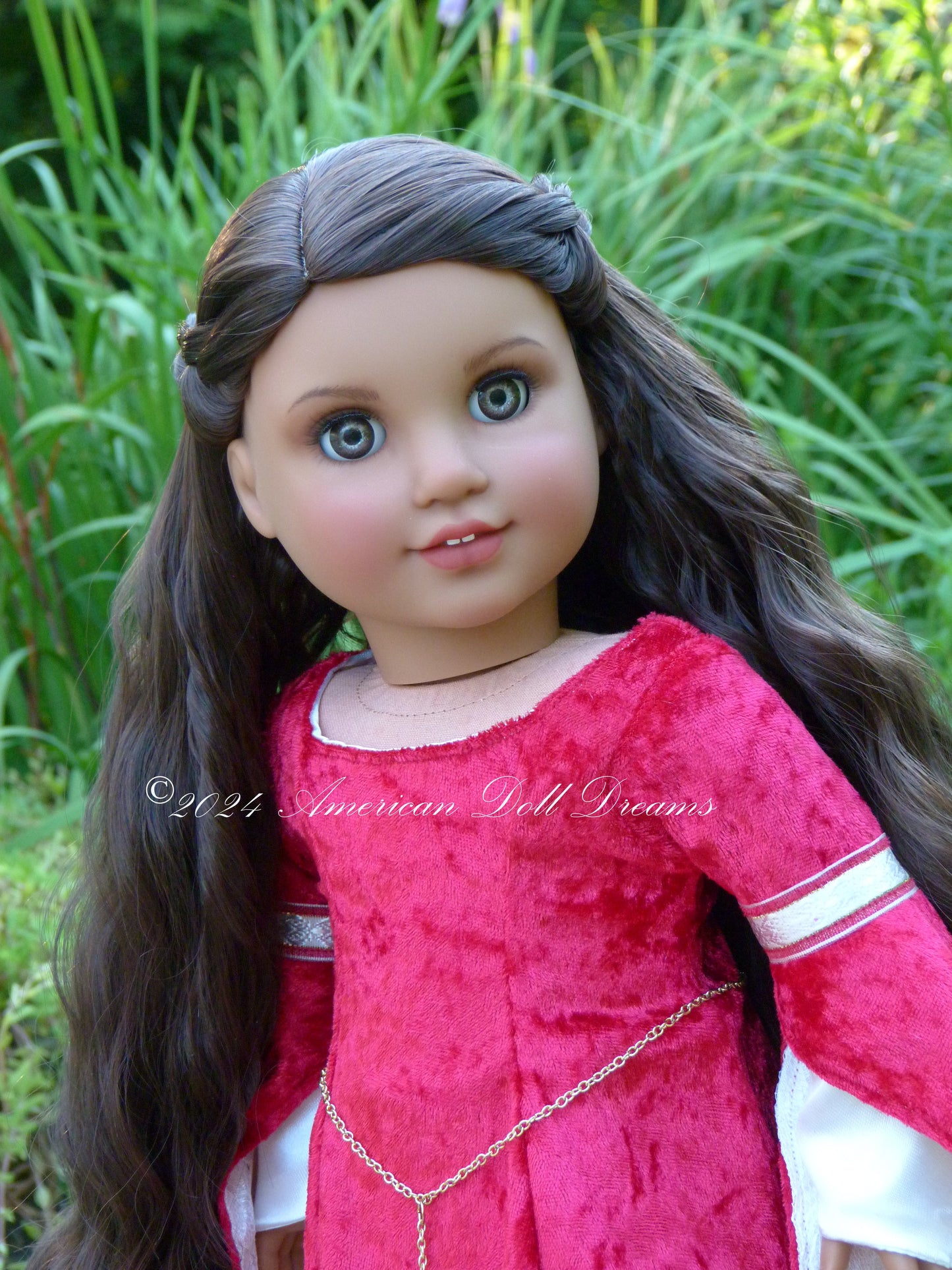 OOAK American Girl 18 Inch Doll Custom Chloe Medieval Princess