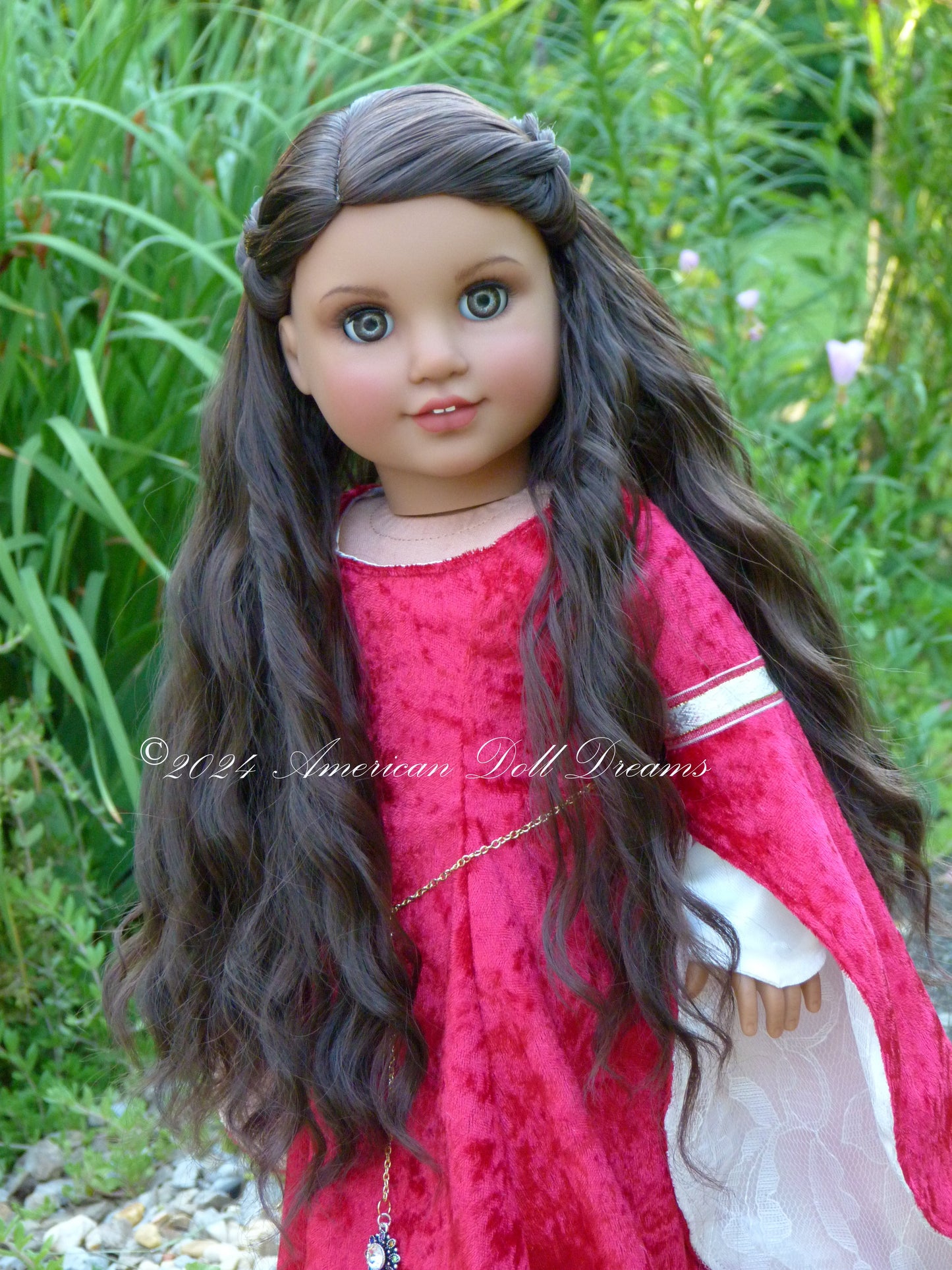 OOAK American Girl 18 Inch Doll Custom Chloe Medieval Princess