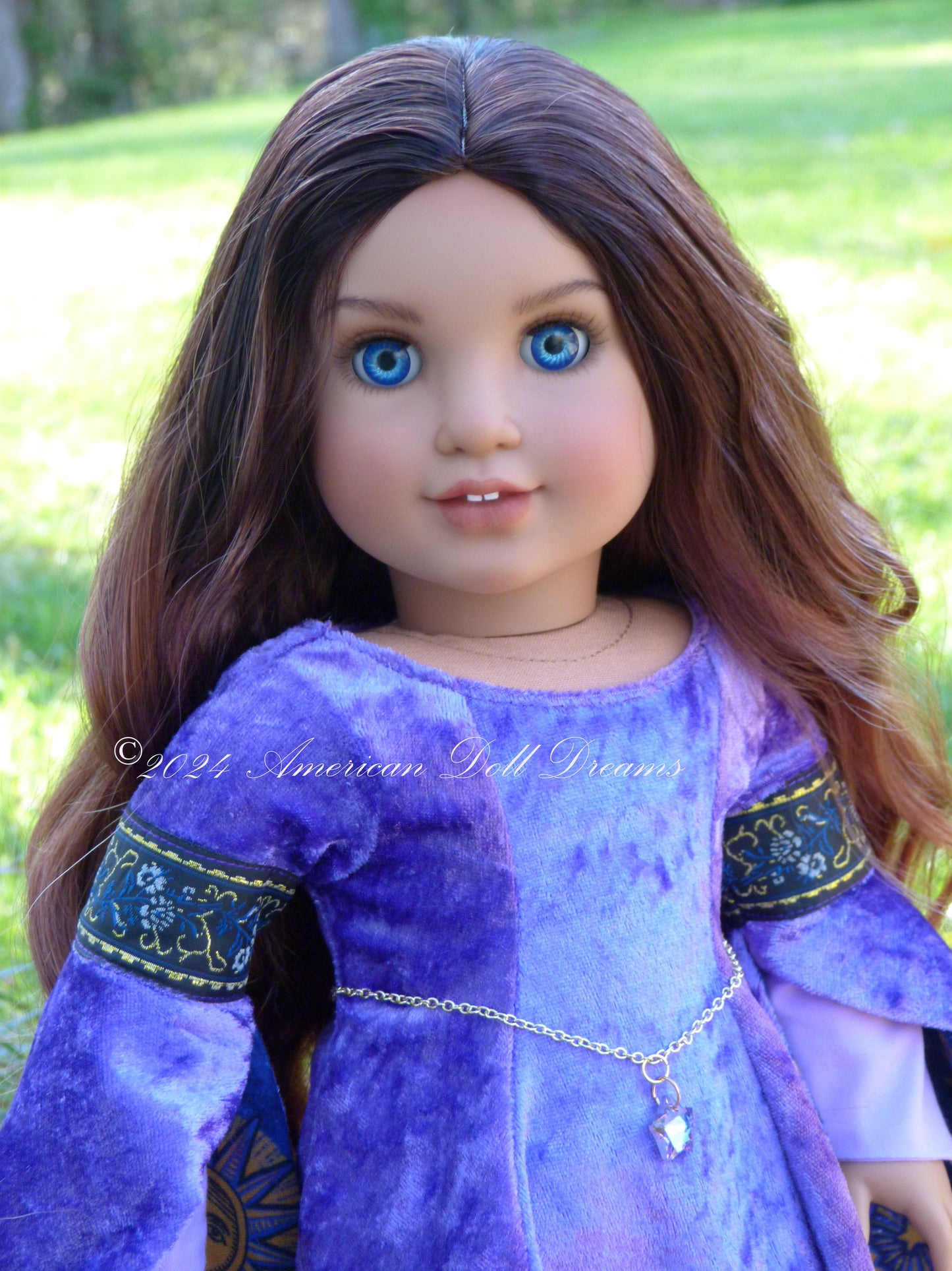 OOAK American Girl 18 Inch Doll Custom Medieval Princess Diana