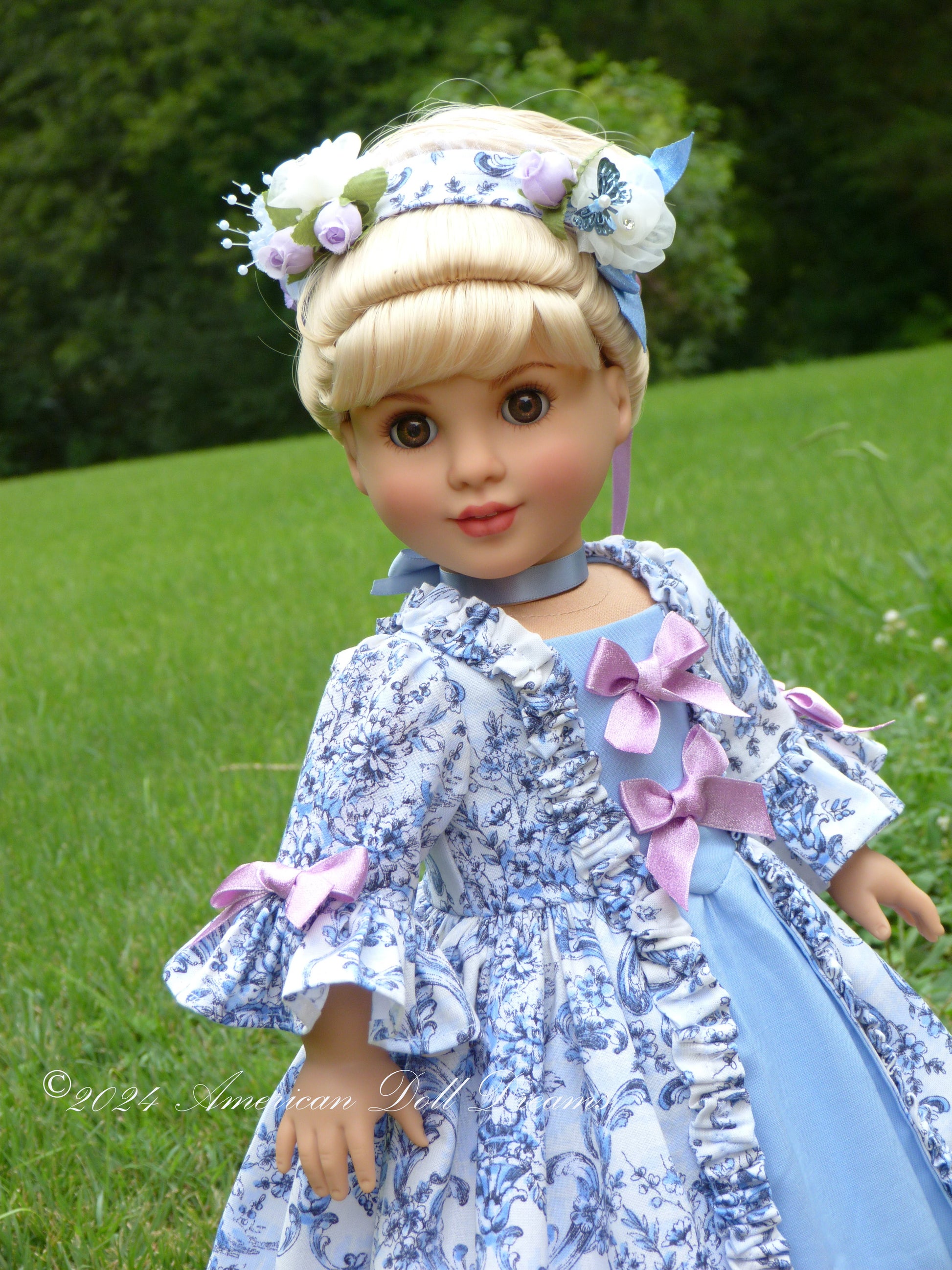 american girl princess dress American Girl Doll Disney Princess Closet Tour!