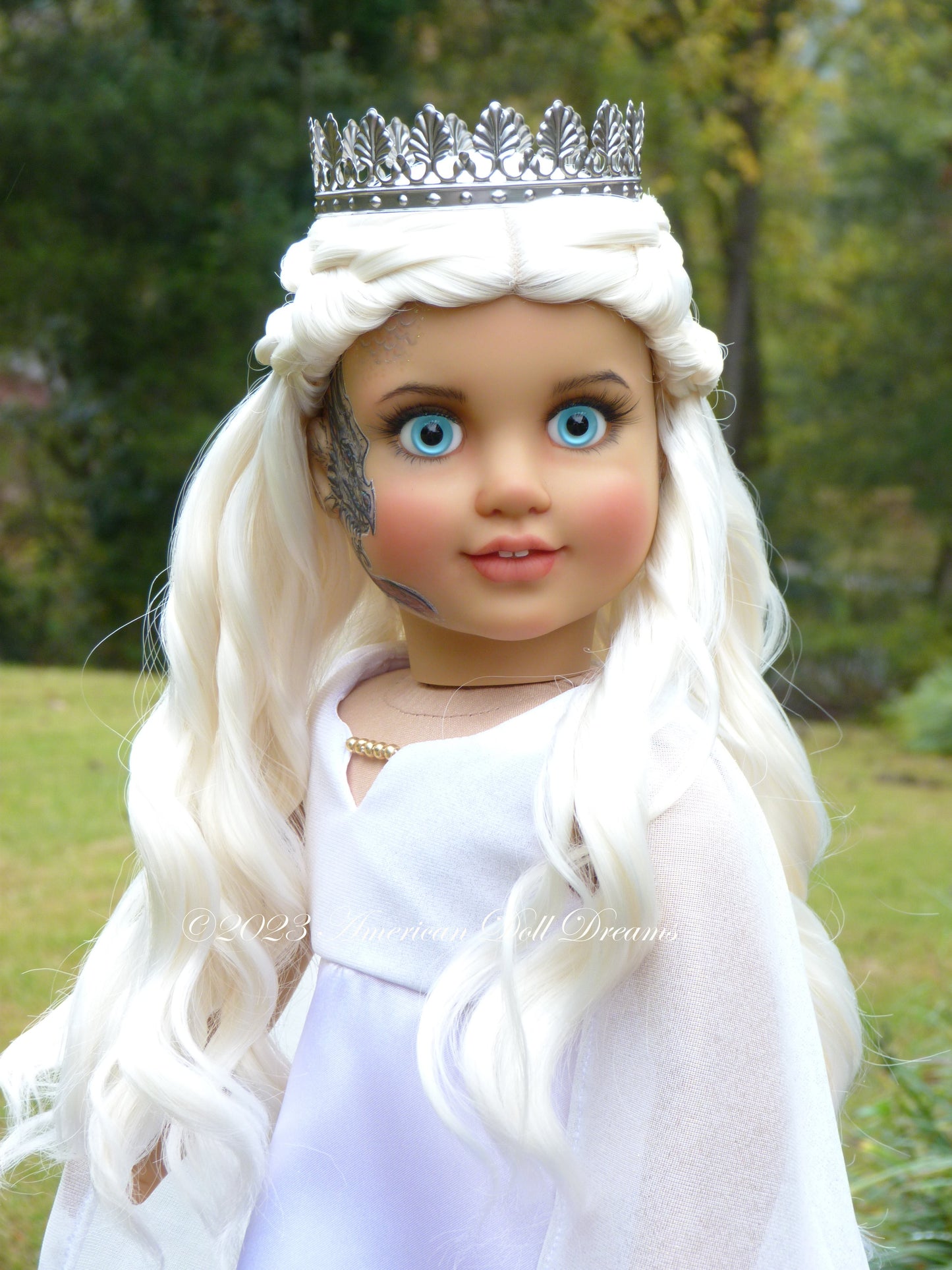 OOAK Dragon Princess Custom American Girl Doll 18 Inch Repaint