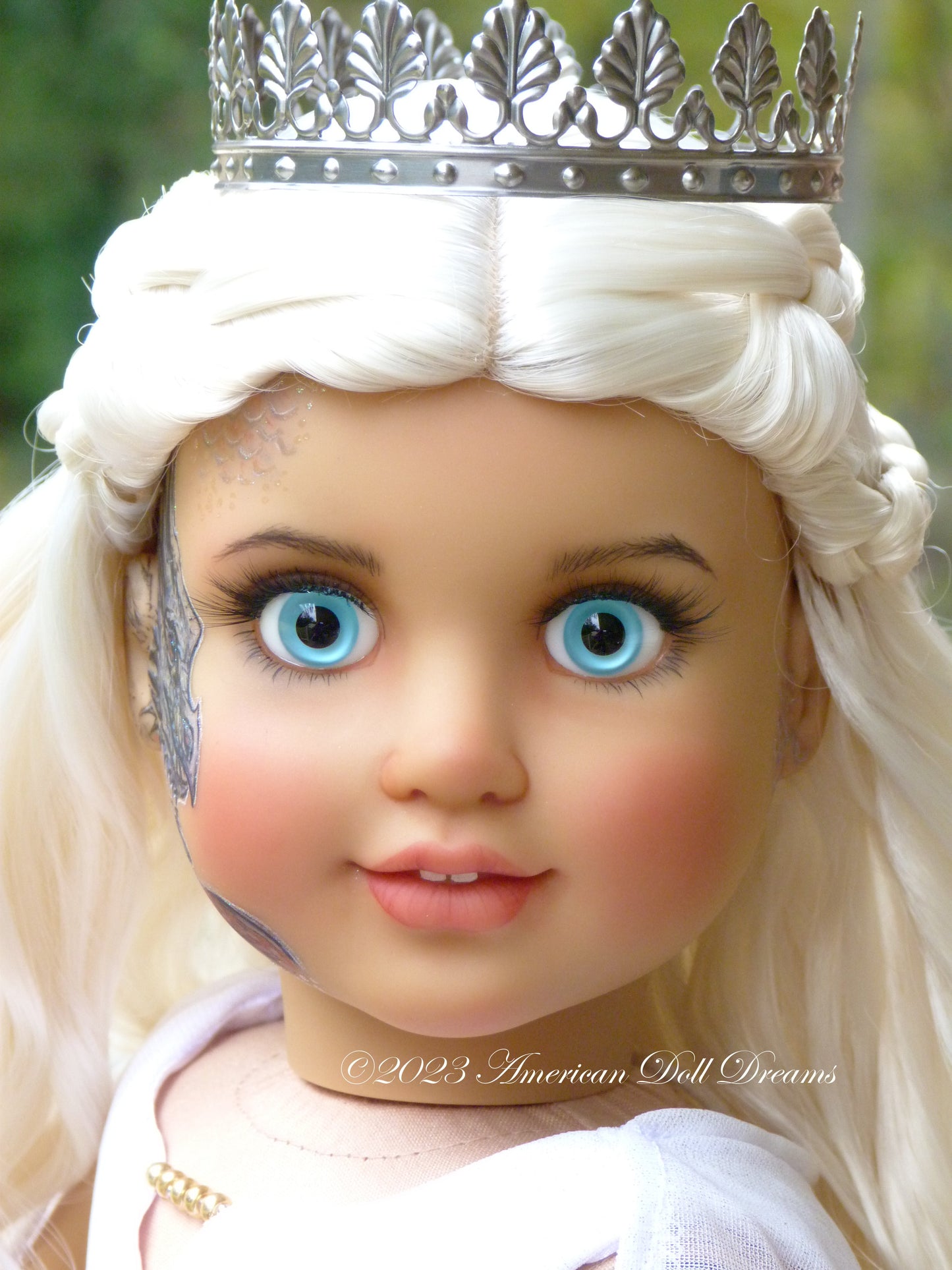 OOAK Dragon Princess Custom American Girl Doll 18 Inch Repaint