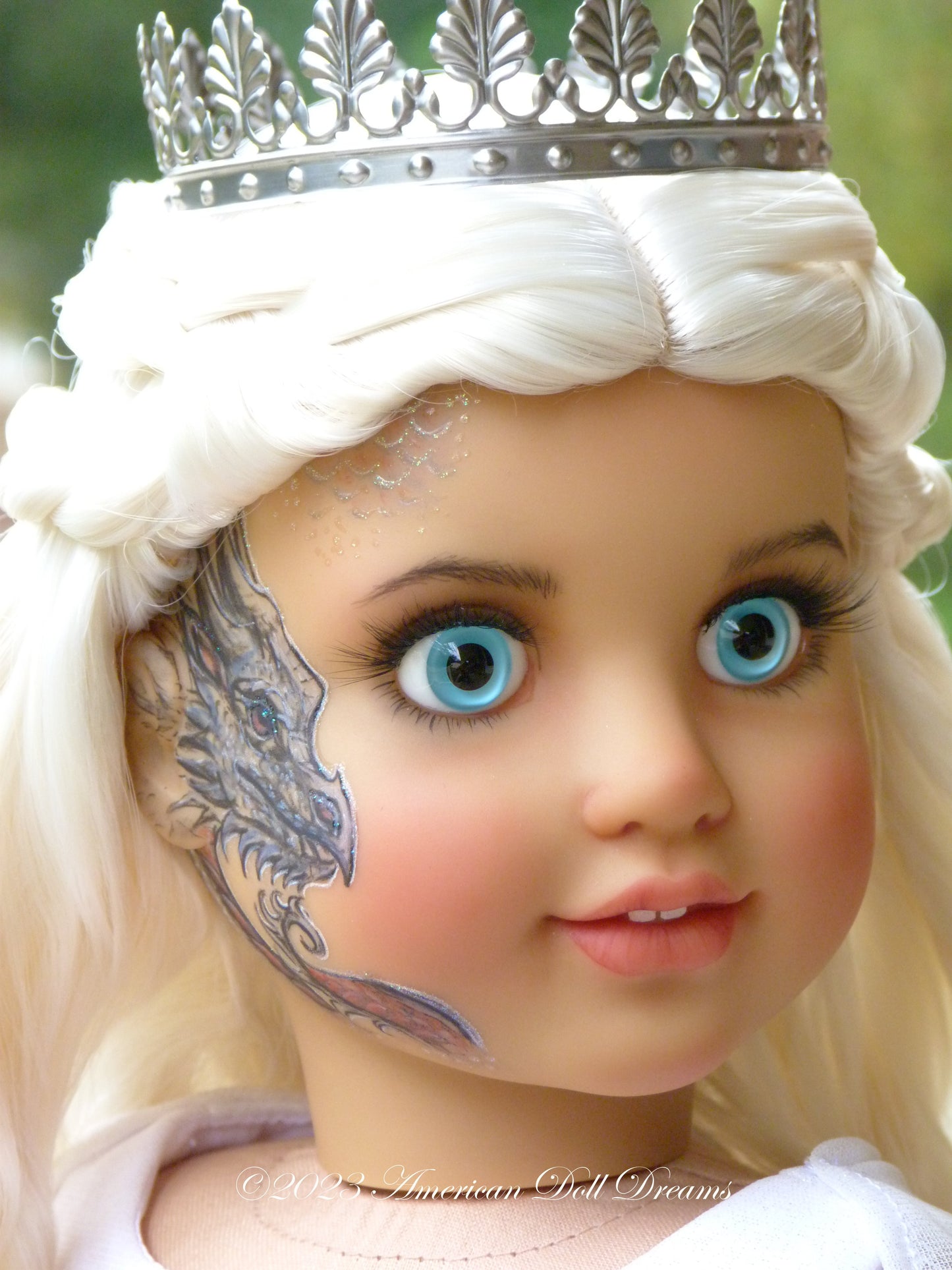 OOAK Dragon Princess Custom American Girl Doll 18 Inch Repaint