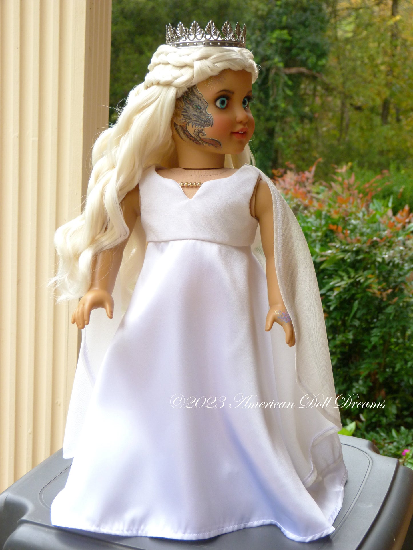 OOAK Dragon Princess Custom American Girl Doll 18 Inch Repaint