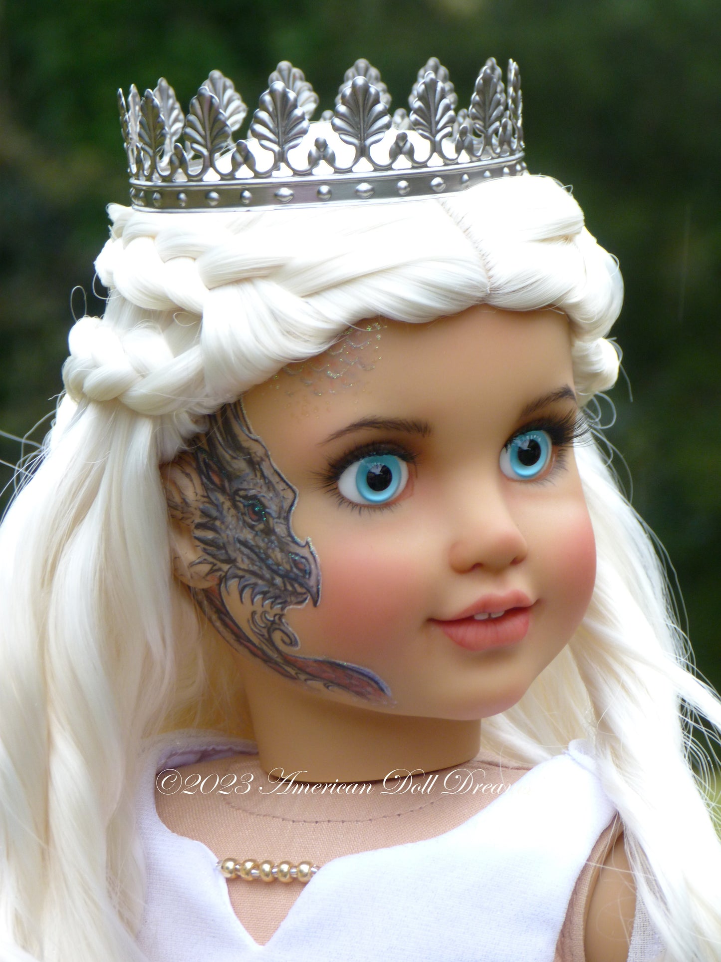 OOAK Dragon Princess Custom American Girl Doll 18 Inch Repaint