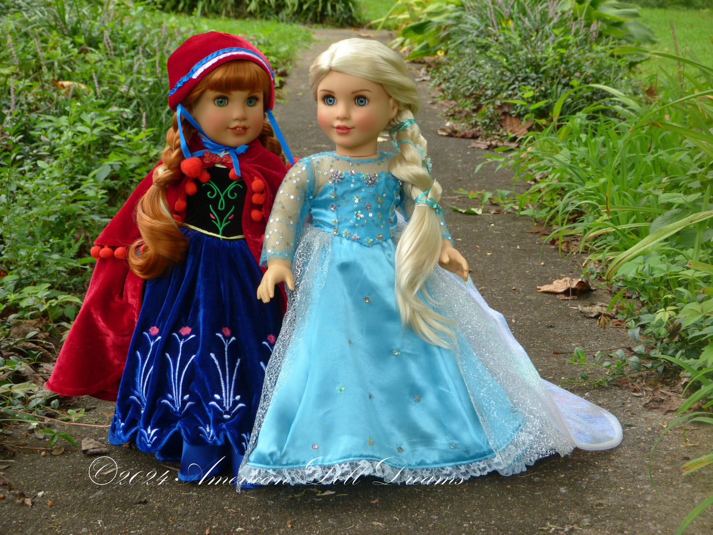 OOAK American Girl Doll Custom Sisters