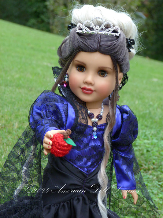 OOAK American Girl 18 Inch Doll Custom - The Evil Queen