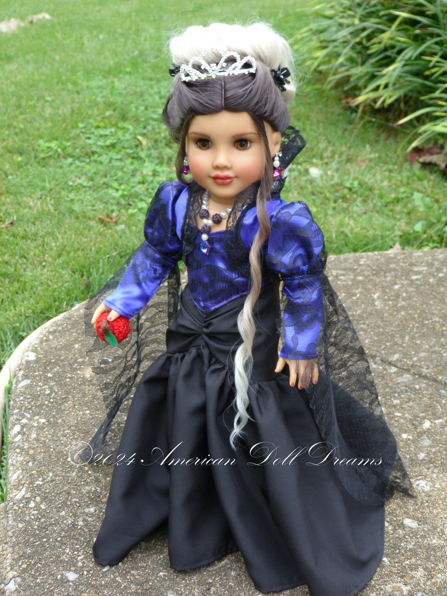 OOAK American Girl 18 Inch Doll Custom - The Evil Queen