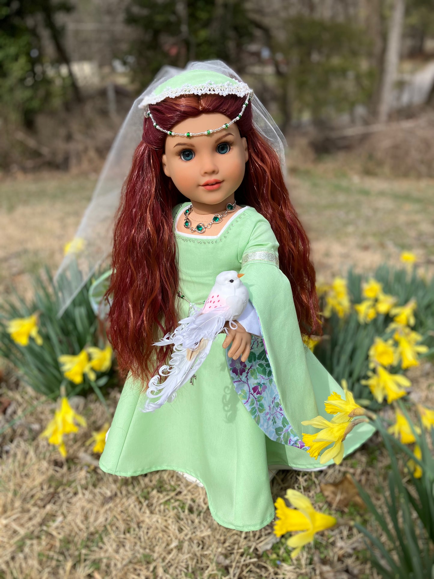 Custom Irish Princess American Girl Doll - Rose