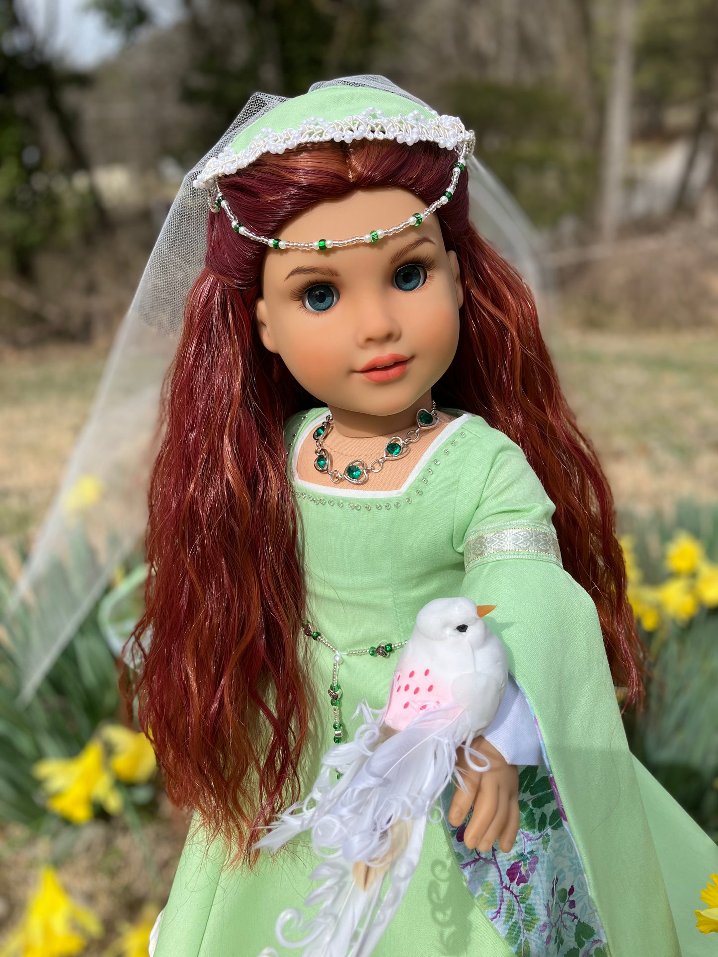 Custom Irish Princess American Girl Doll - Rose