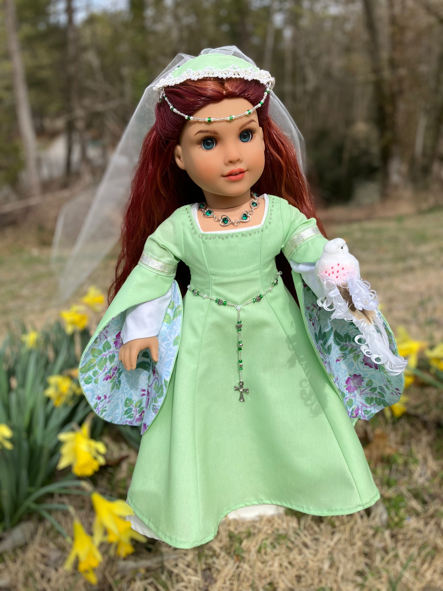 Custom Irish Princess American Girl Doll - Rose