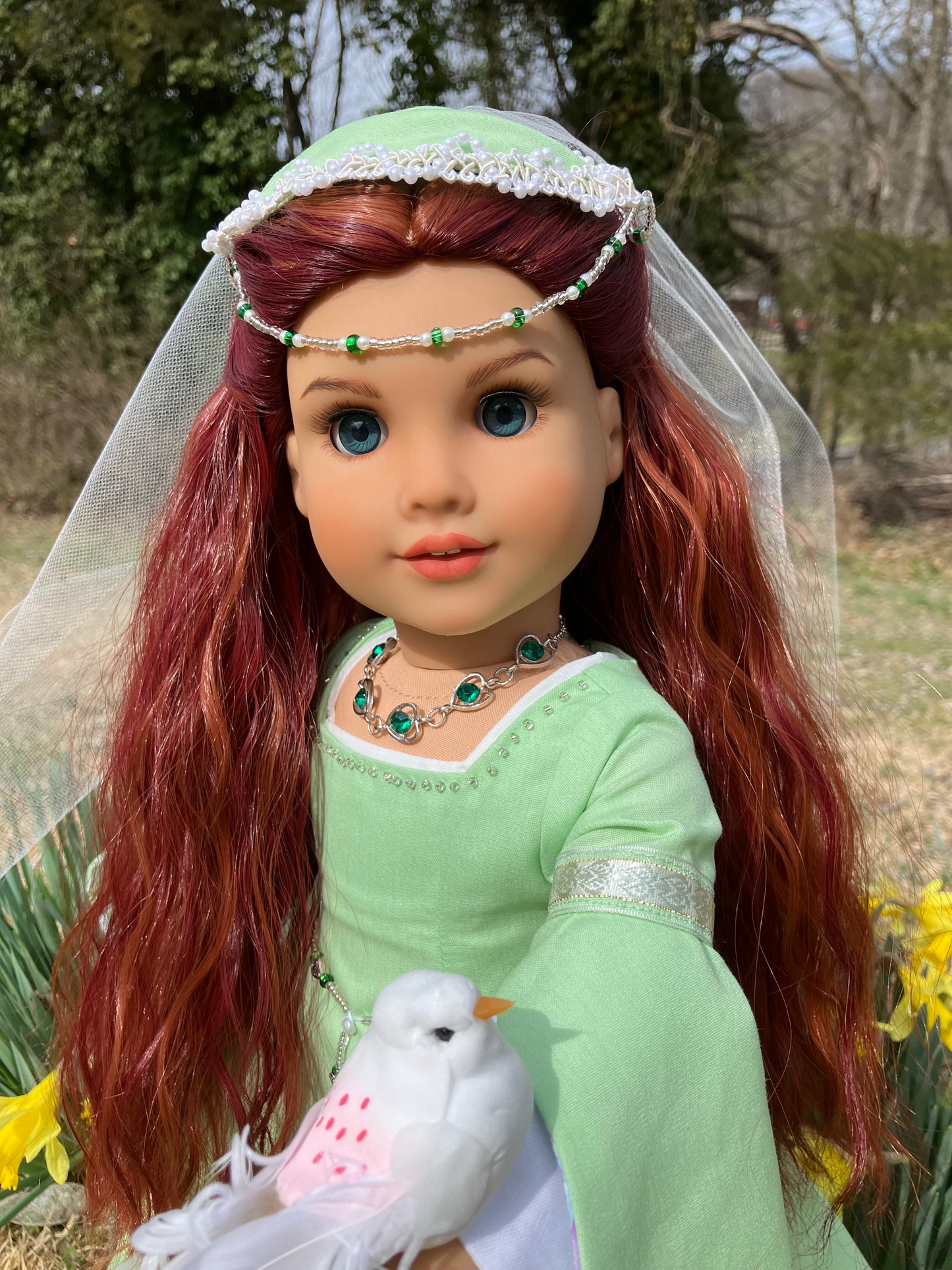 Custom Irish Princess American Girl Doll - Rose