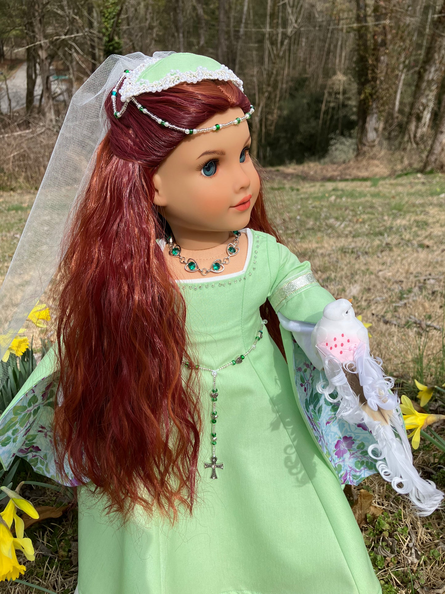 Custom Irish Princess American Girl Doll - Rose