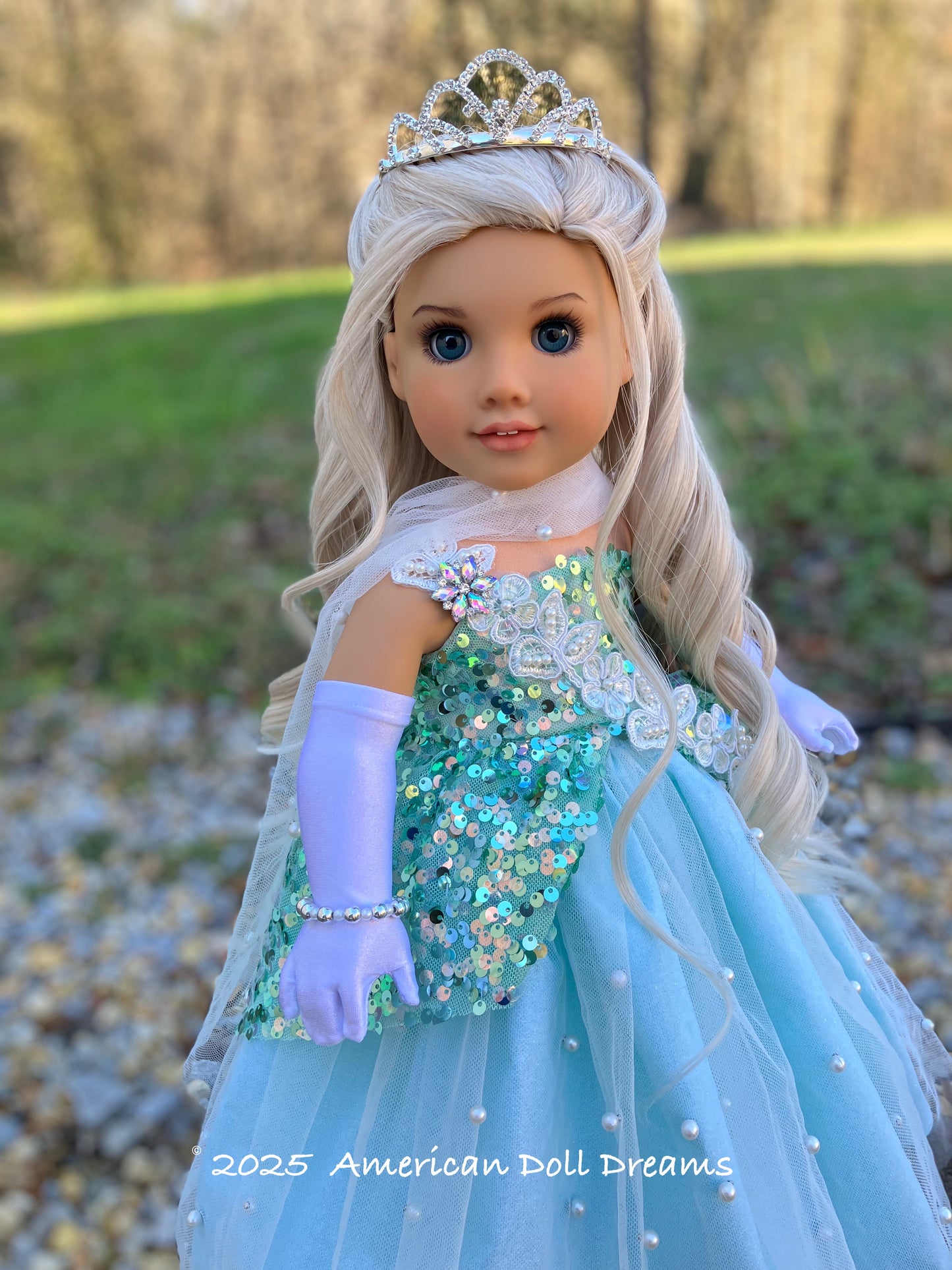 Custom American Girl Doll - Winter Princess Sonja