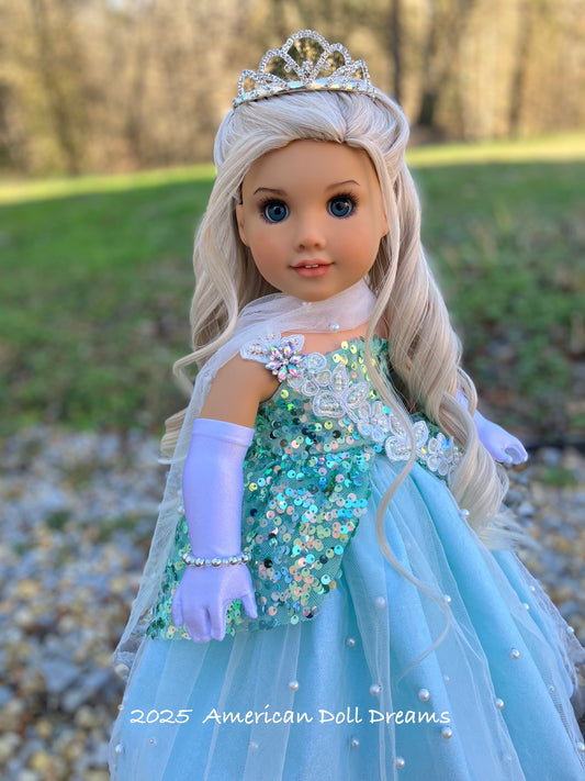 Custom American Girl Doll - Winter Princess Sonja