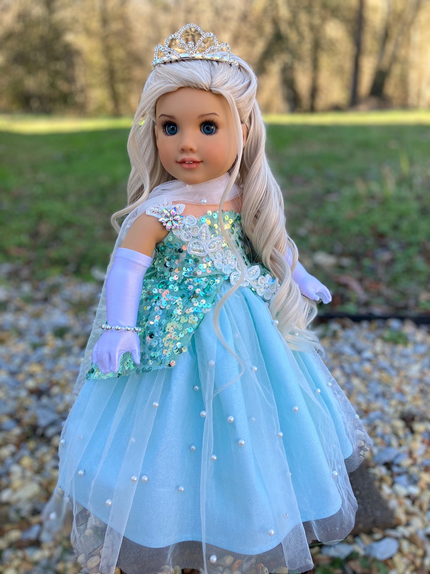 Custom American Girl Doll - Winter Princess Sonja