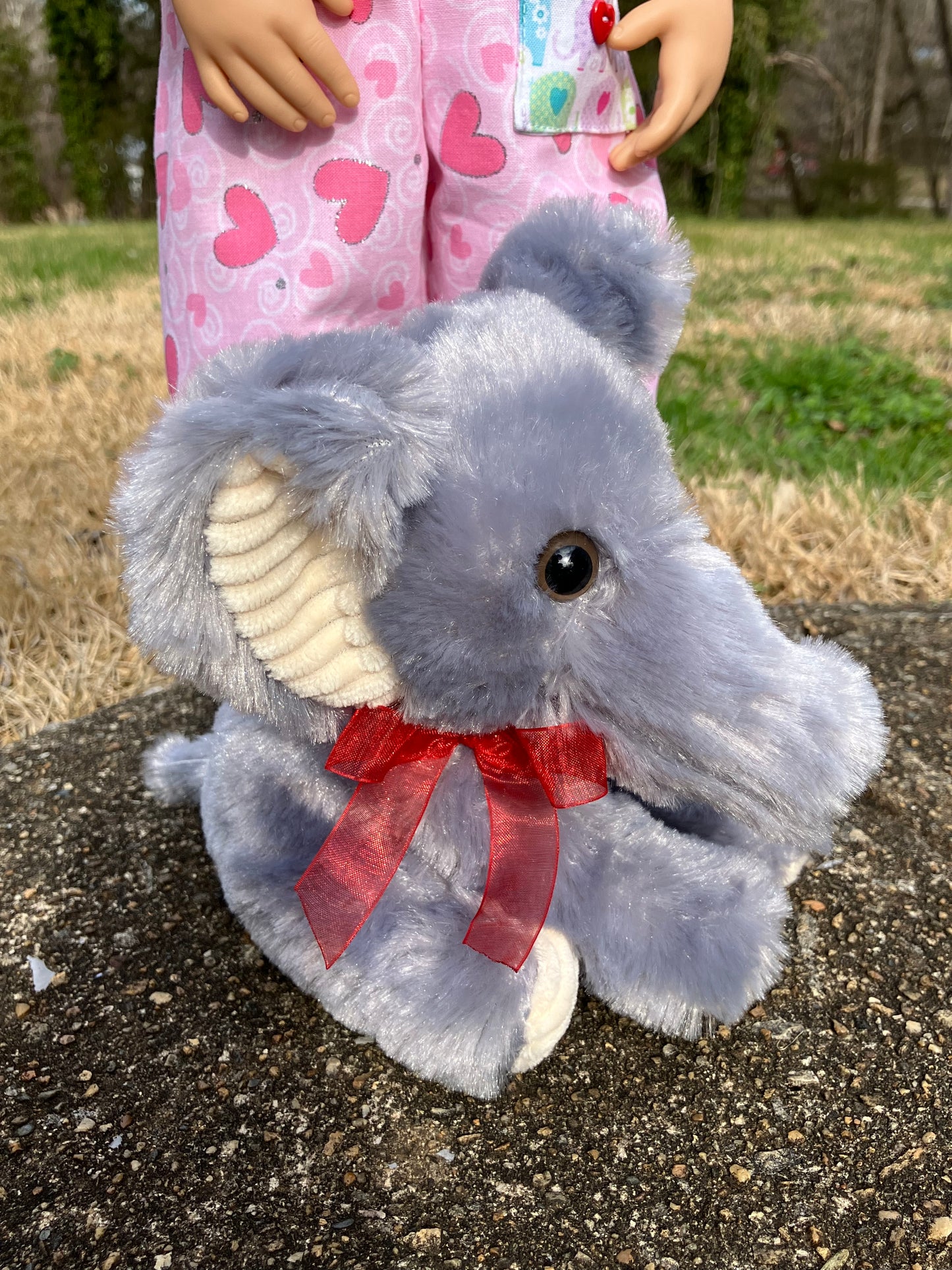 Elephant Valentine Doll Outfit for Gotz Happy Kidz