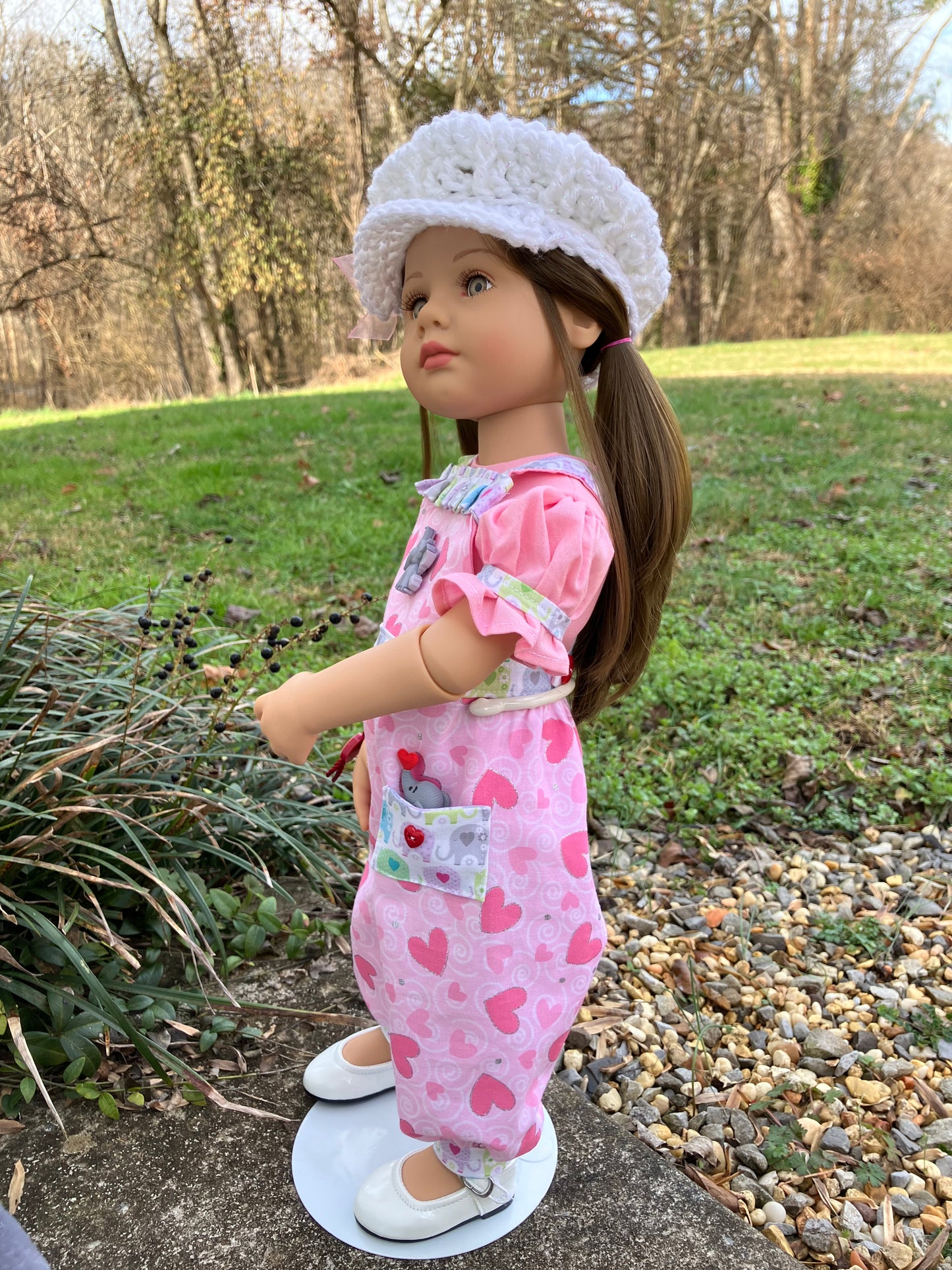 Elephant Valentine Doll Outfit for Gotz Happy Kidz