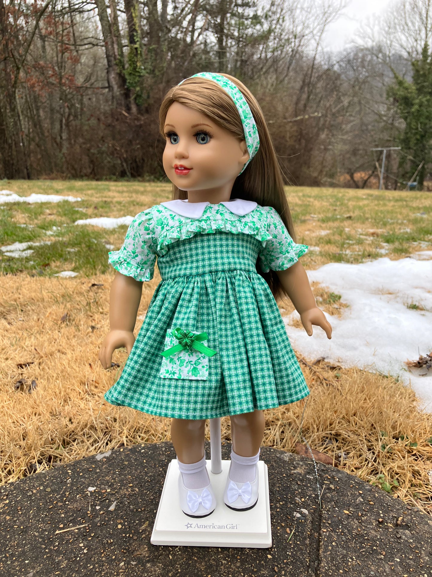 Irish Outfit for 18 Inch American Girl Doll