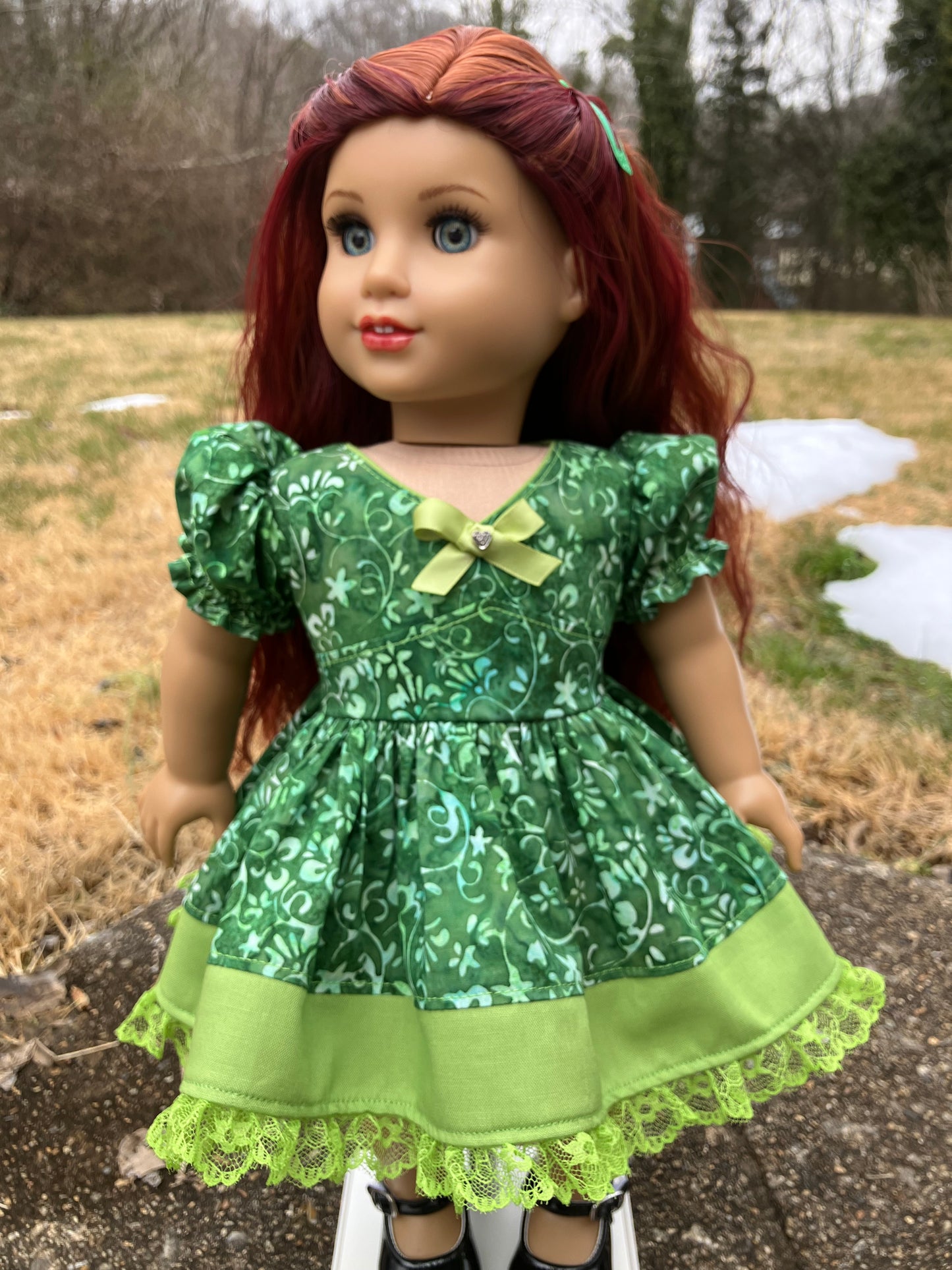 Emerald Isle Outfit for 18 Inch American Girl Doll
