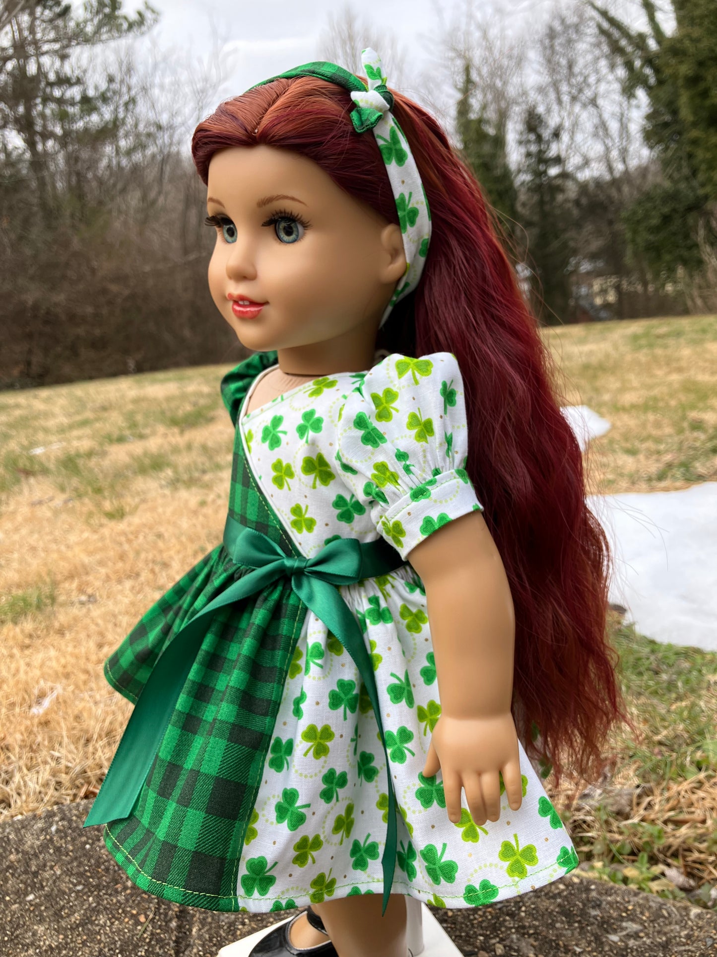 St. Patrick's Day Outfit for 18 Inch American Girl Doll