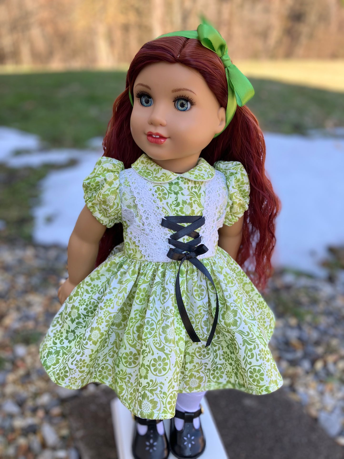St. Patrick's Day Outfit for 18 Inch American Girl Doll