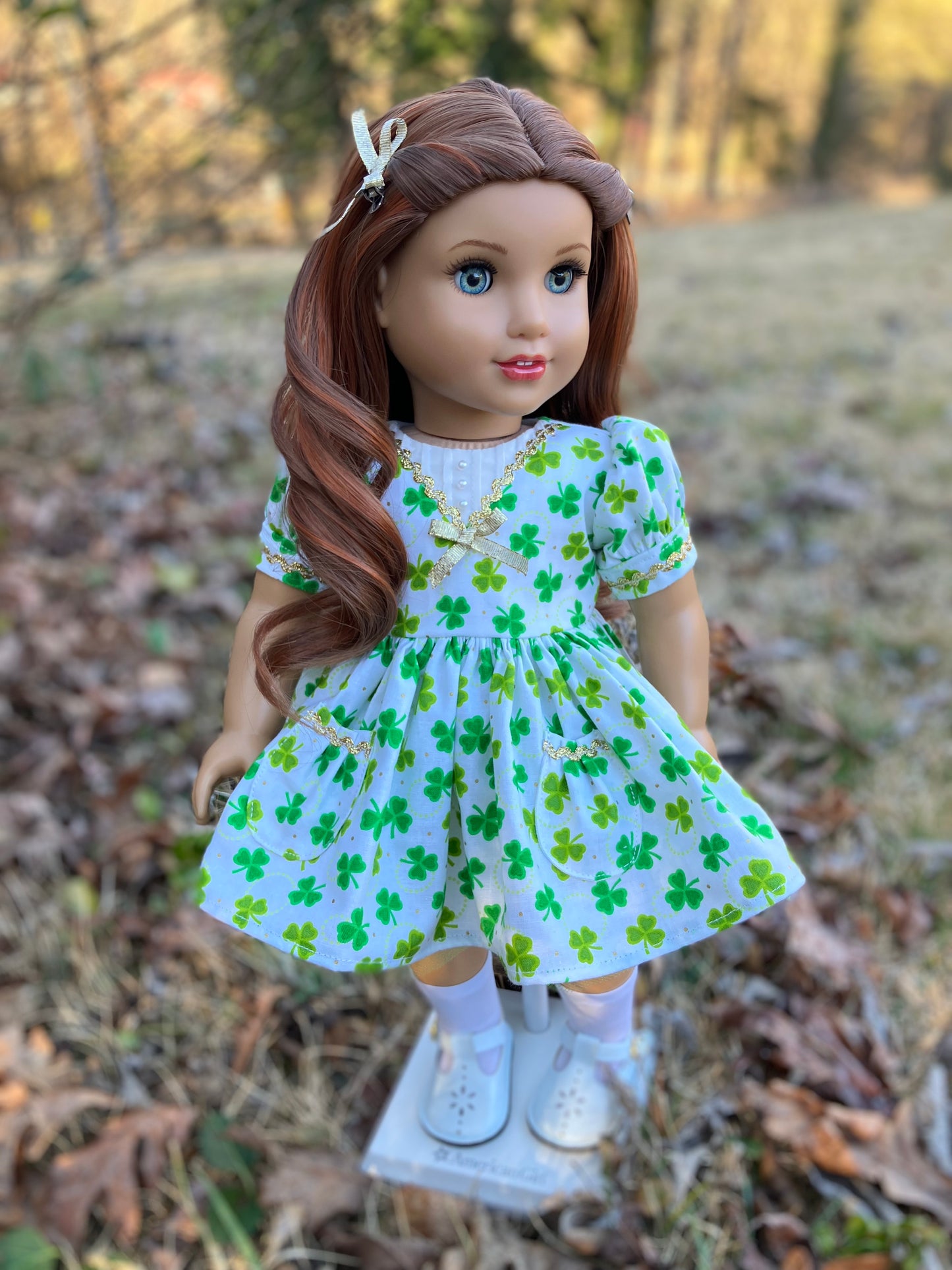 St. Patrick Day Outfit for 18 Inch American Girl Doll