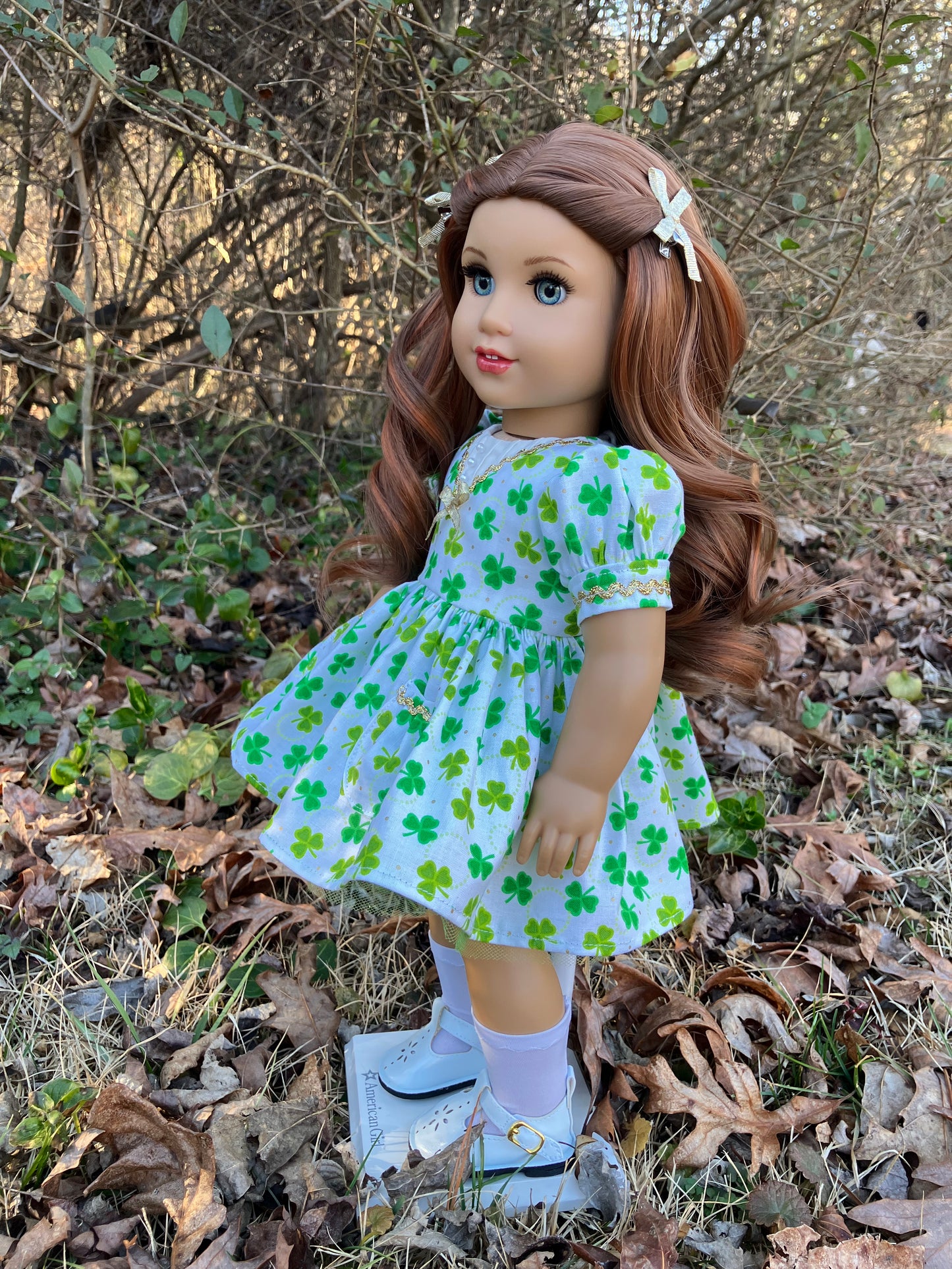 St. Patrick Day Outfit for 18 Inch American Girl Doll
