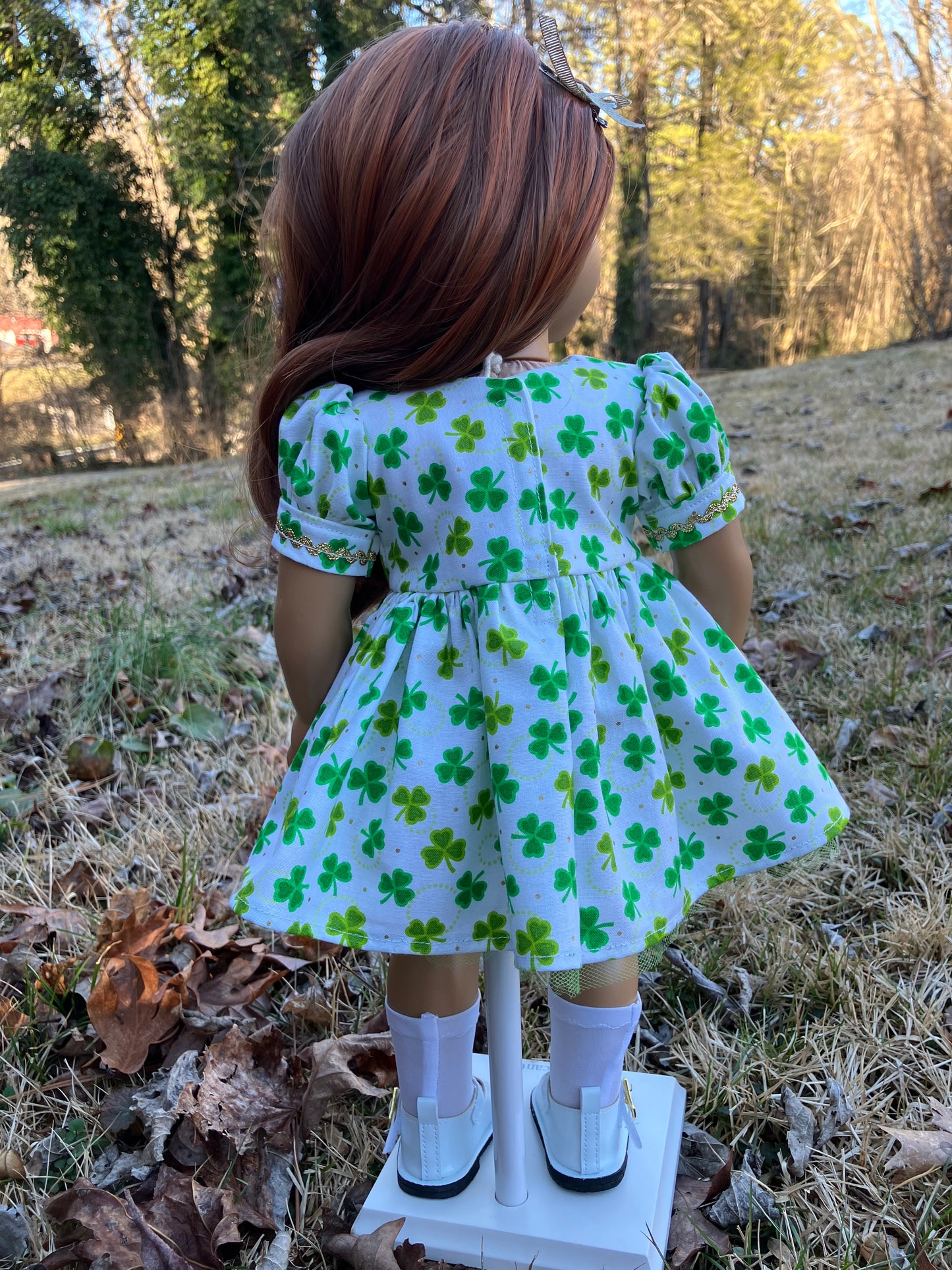 St. Patrick Day Outfit for 18 Inch American Girl Doll