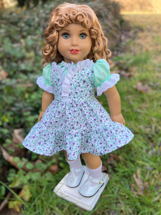 Spring Flower Outfit for 18 Inch American Girl Doll