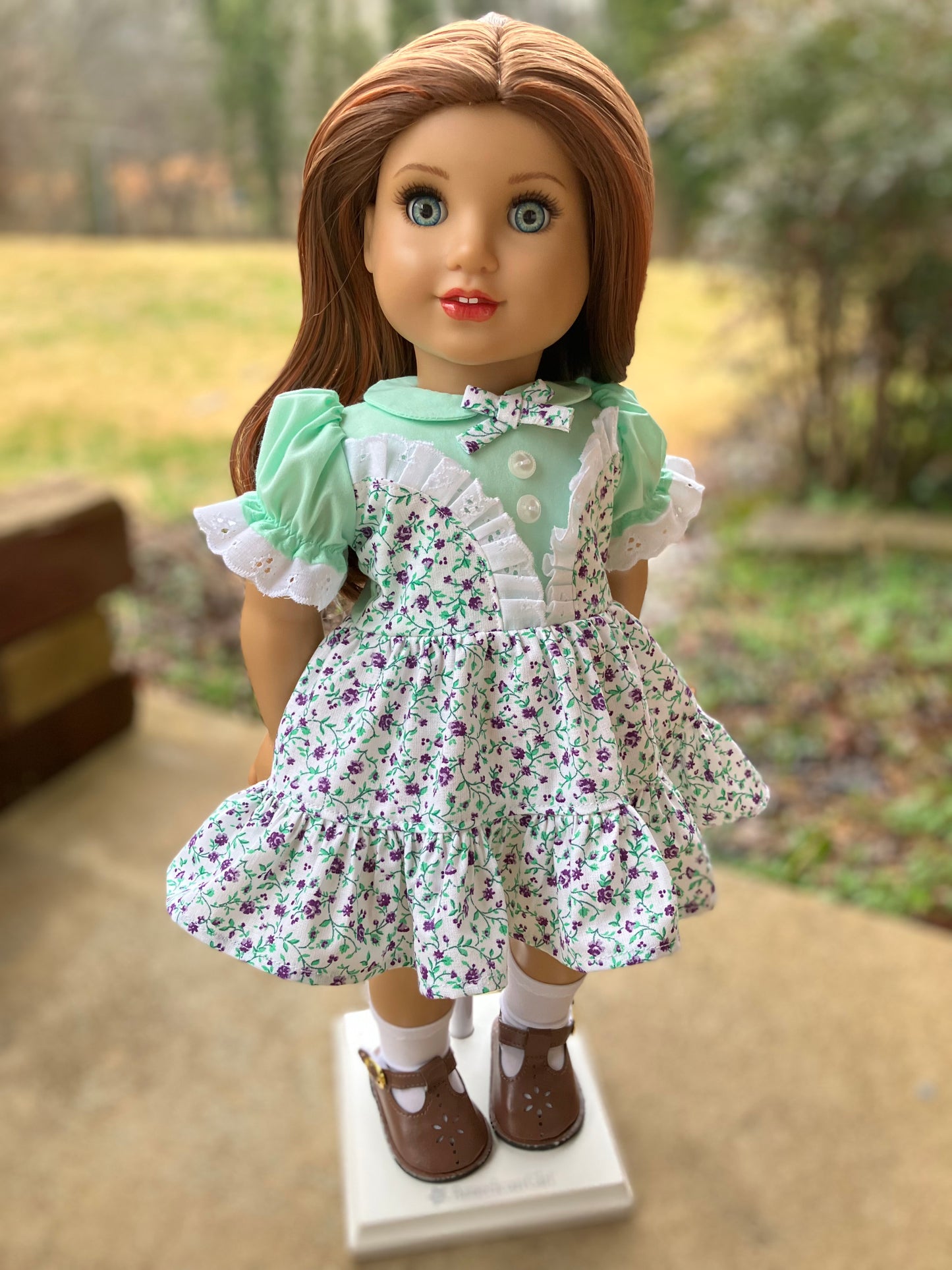Spring Blossom Outfit for 18 Inch American Girl Doll