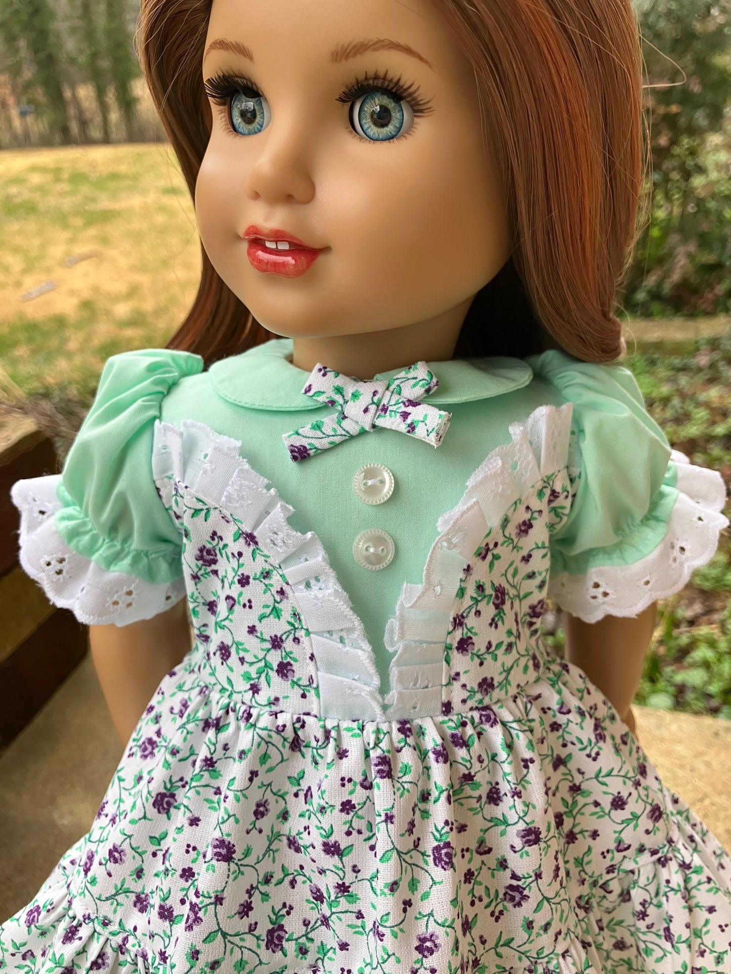 Spring Blossom Outfit for 18 Inch American Girl Doll