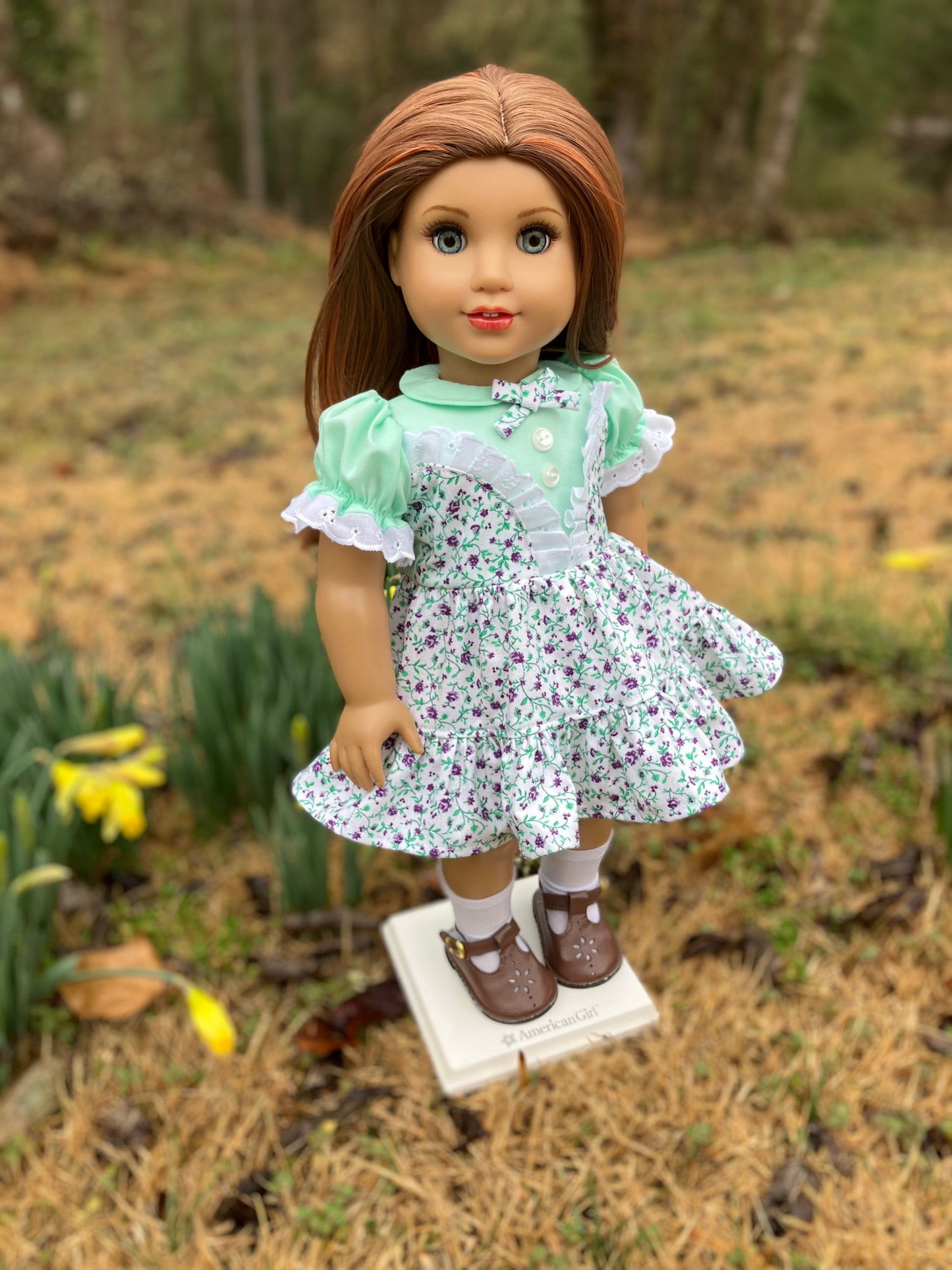 Spring Blossom Outfit for 18 Inch American Girl Doll