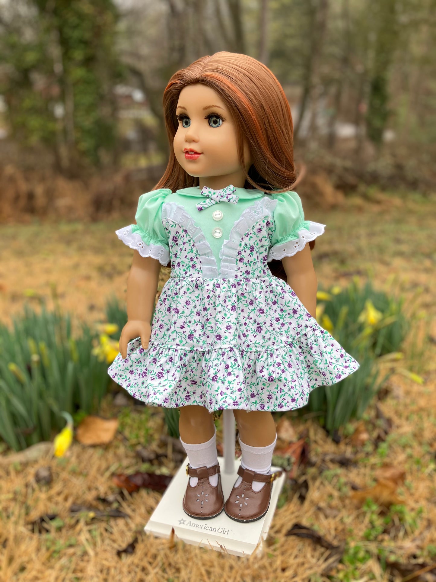 Spring Blossom Outfit for 18 Inch American Girl Doll