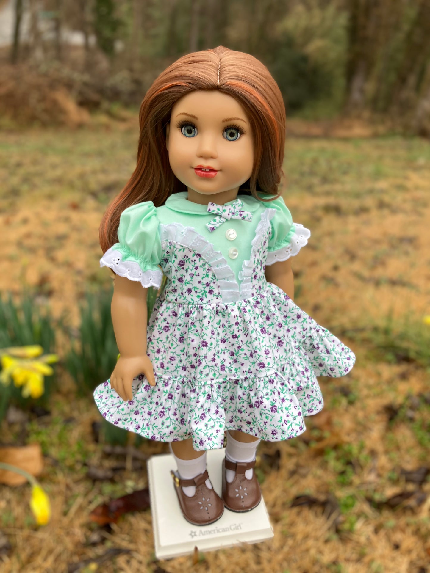 Spring Blossom Outfit for 18 Inch American Girl Doll