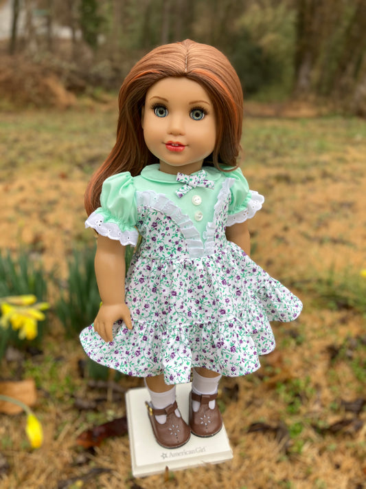 Spring Blossom Outfit for 18 Inch American Girl Doll