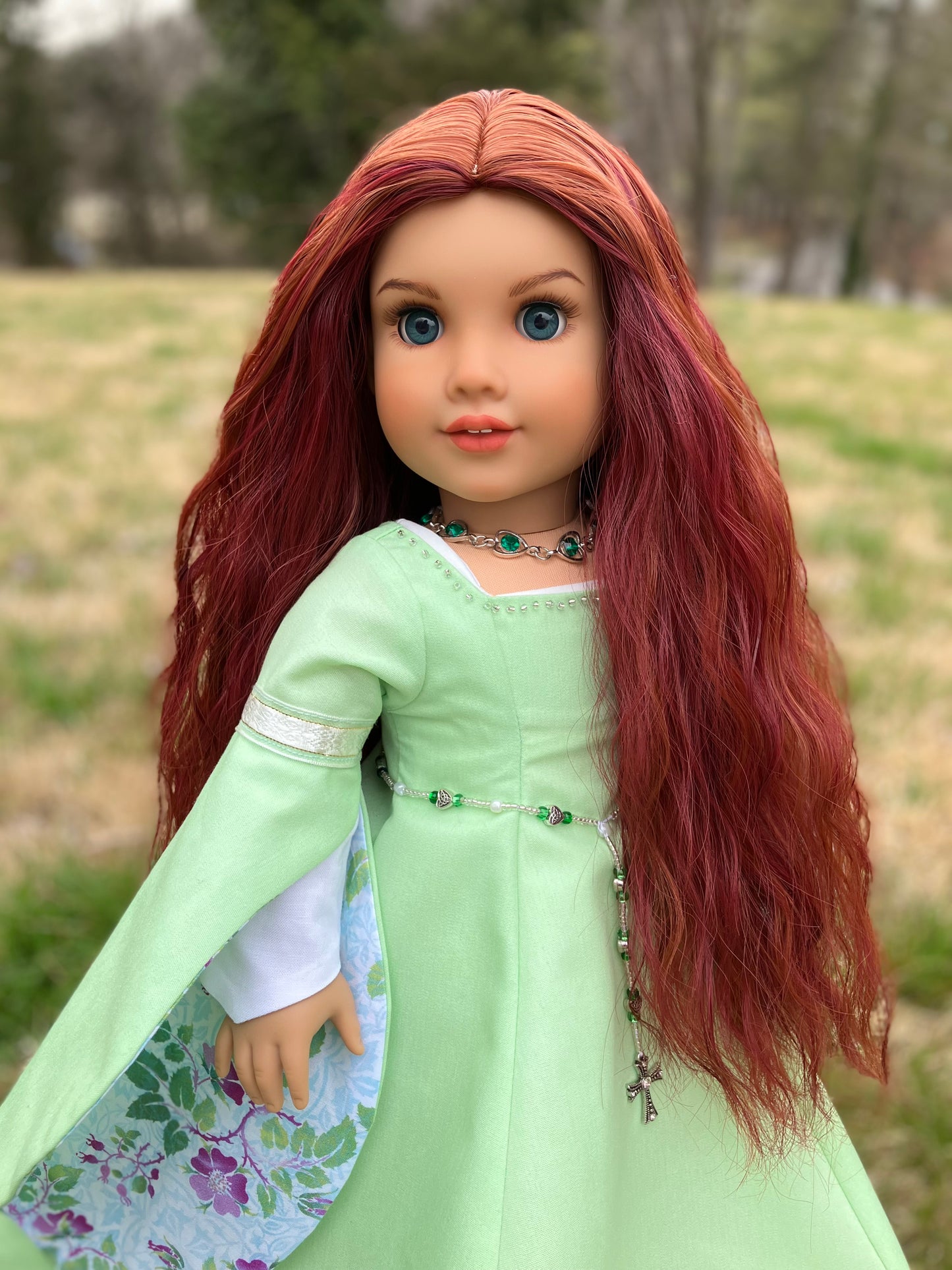Custom Irish Princess American Girl Doll - Rose