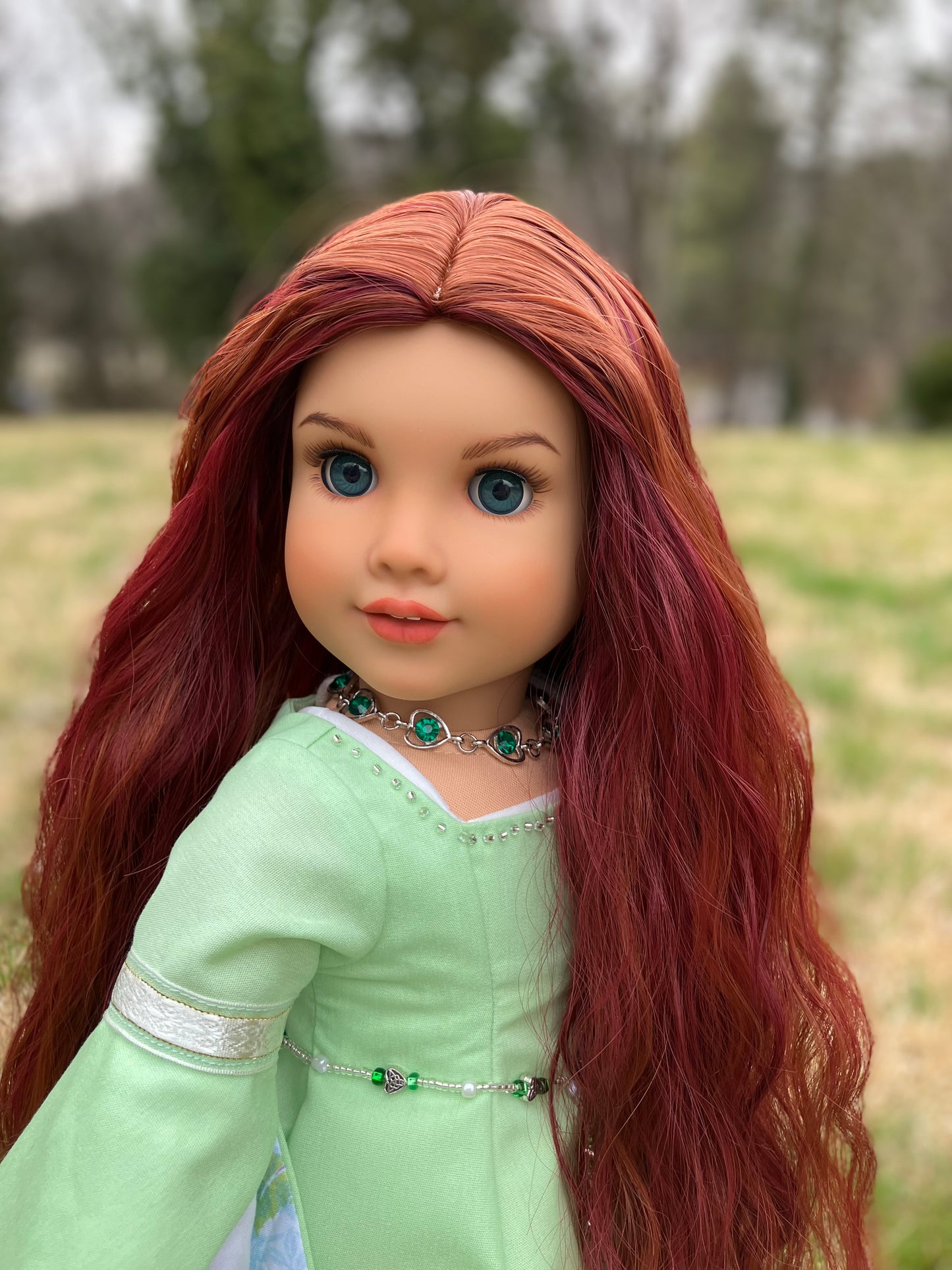 Custom Irish Princess American Girl Doll - Rose