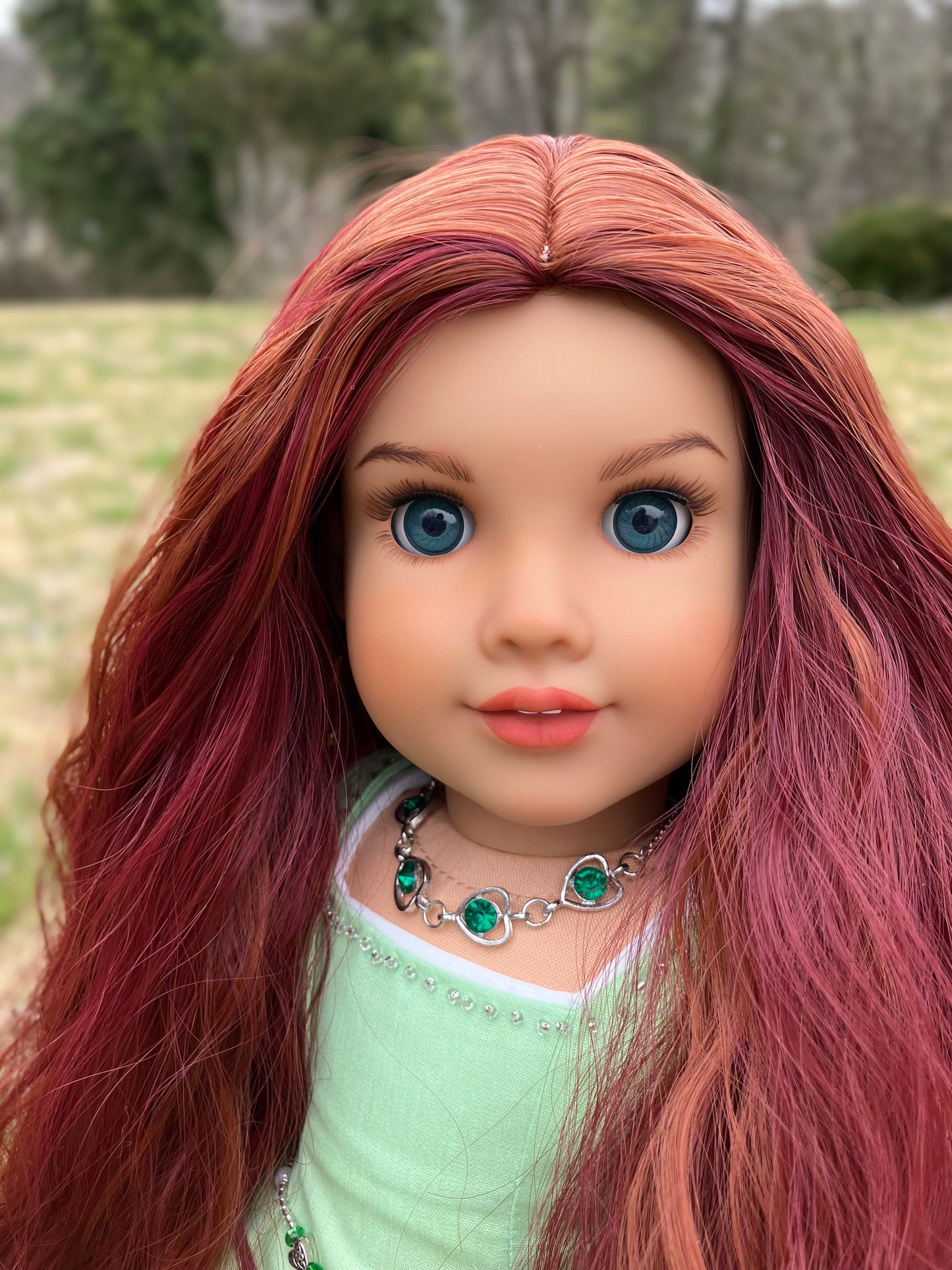 Custom Irish Princess American Girl Doll - Rose