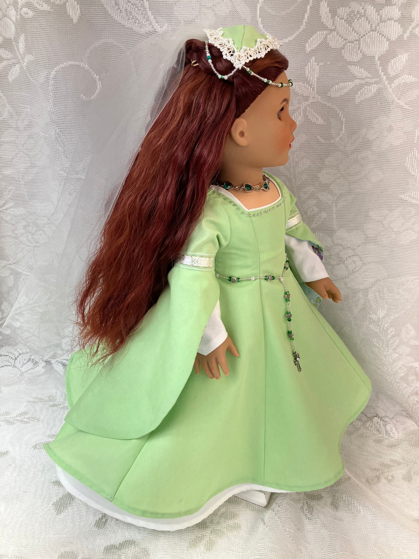 Custom Irish Princess American Girl Doll - Rose