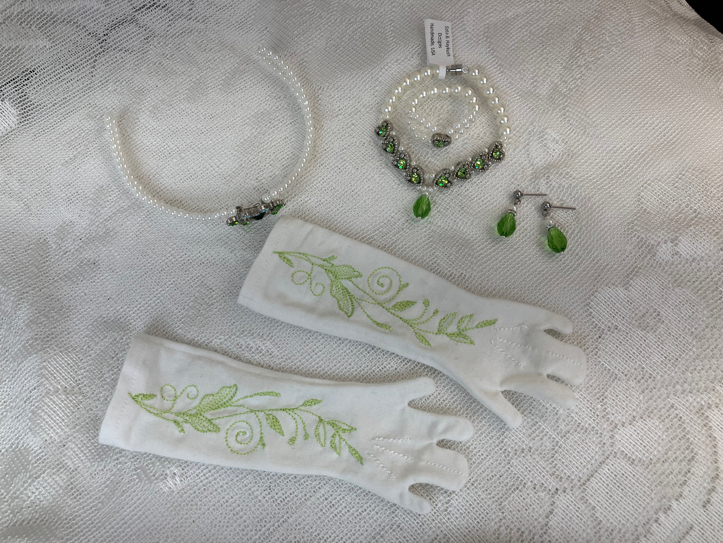 St. Patrick's Day Regency Ensemble for 18 Inch American Girl Doll