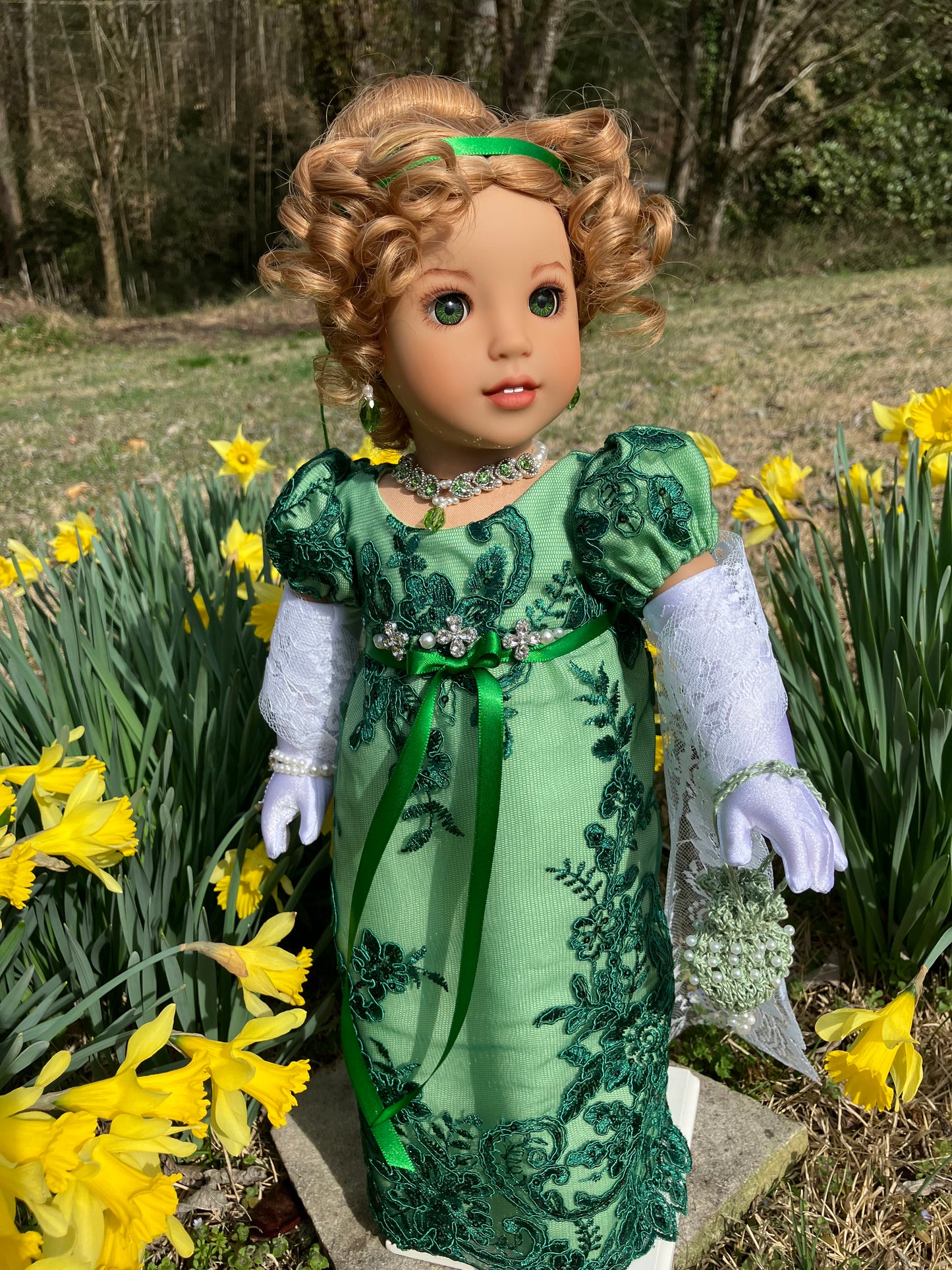 Custom Irish Regency Era American Girl Doll - Maeve