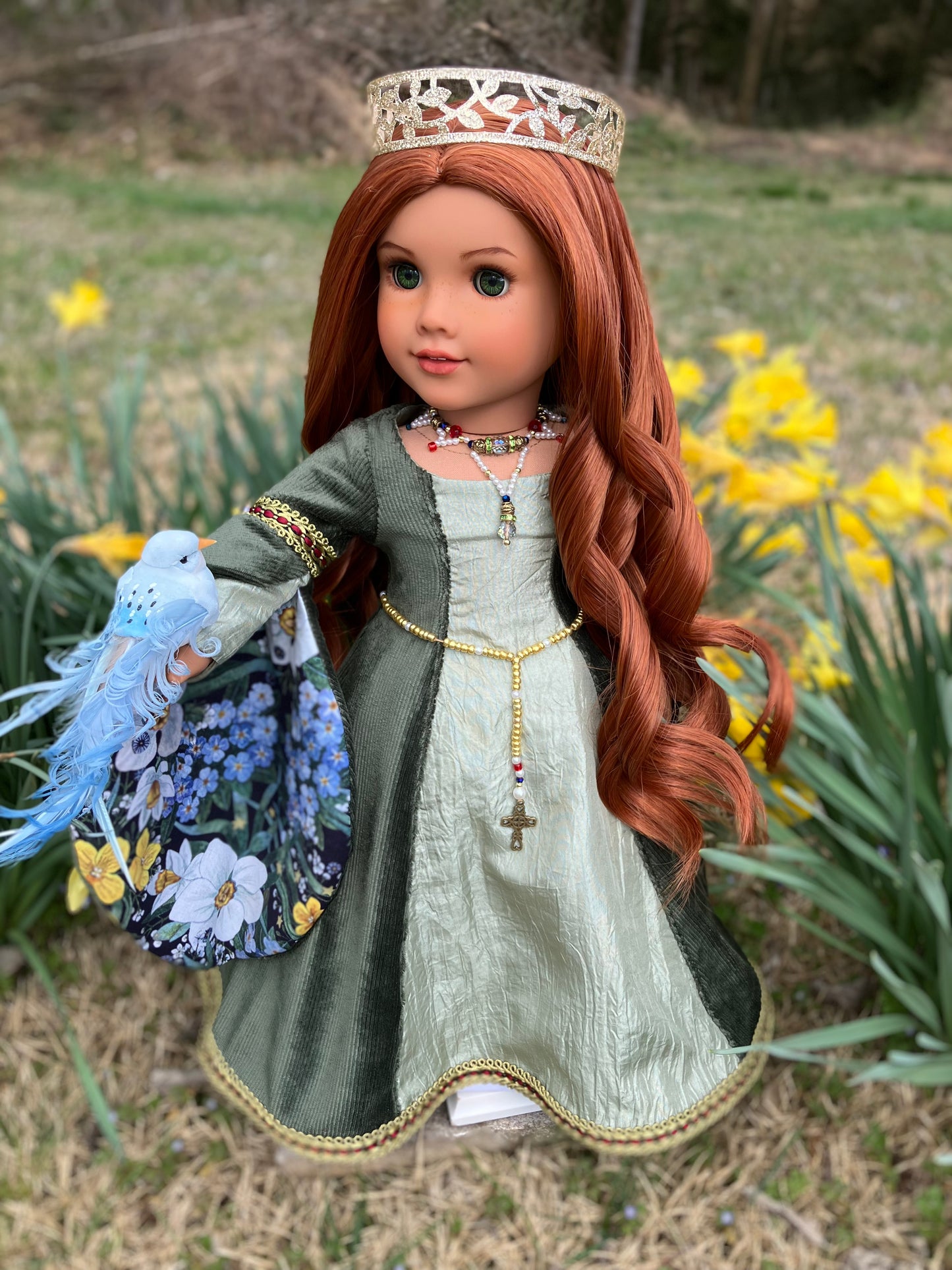 Custom Princess American Girl Doll - Emerald