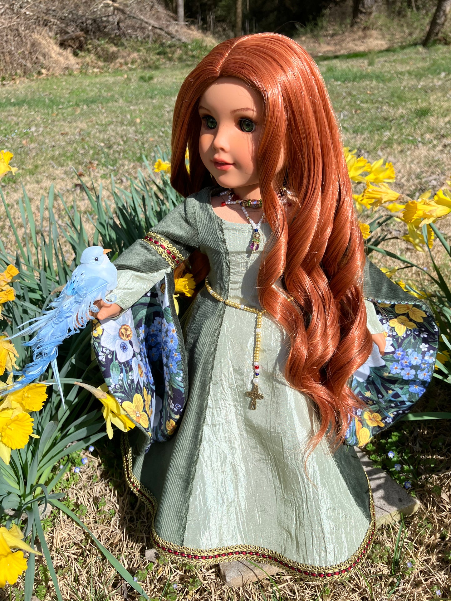 Custom Princess American Girl Doll - Emerald